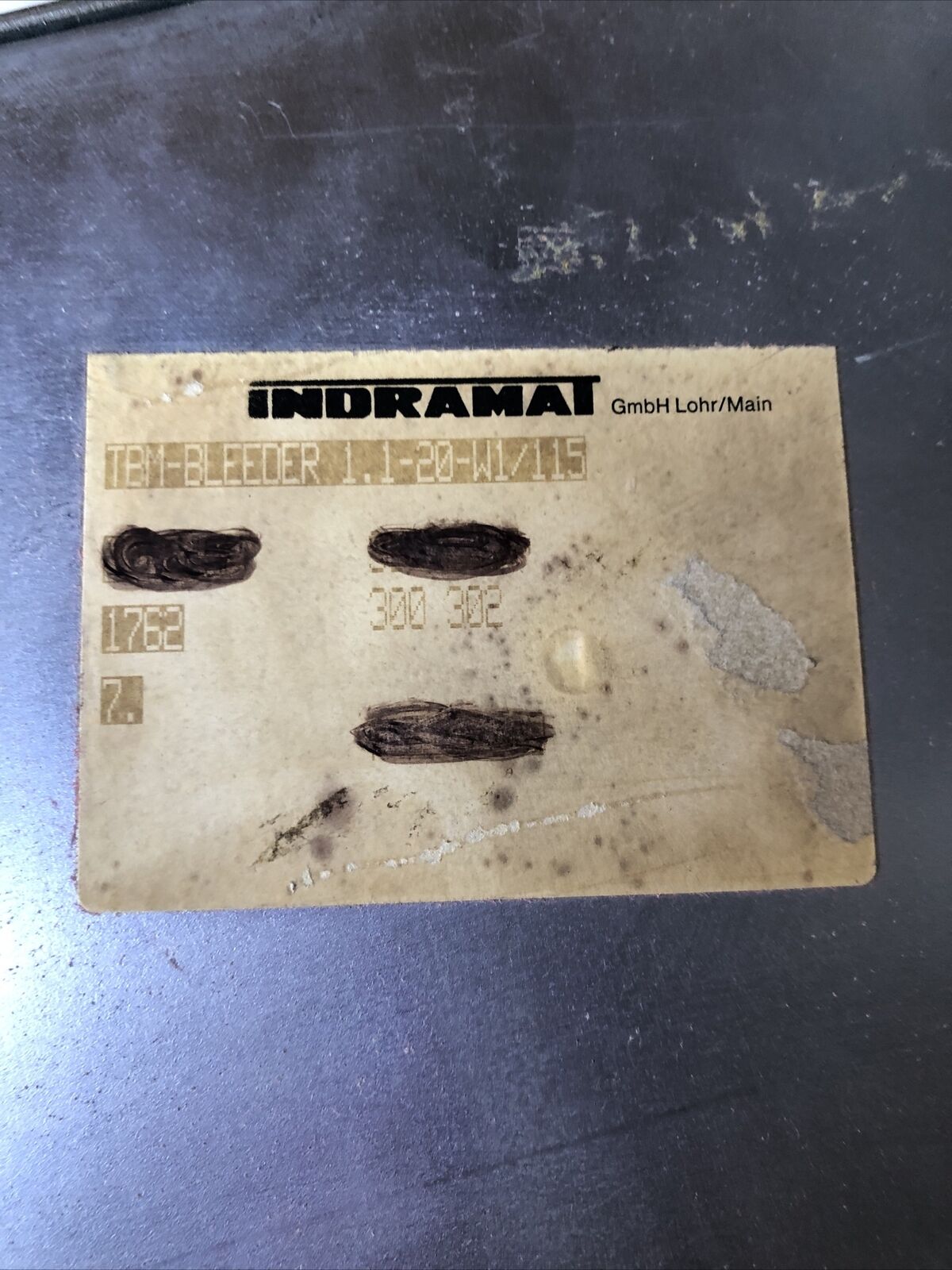Indramat Tbm-Bleeder 1,1-20-W1/115 Indramat 1.1-20-W1/115 Ac Servo Drive,Fe