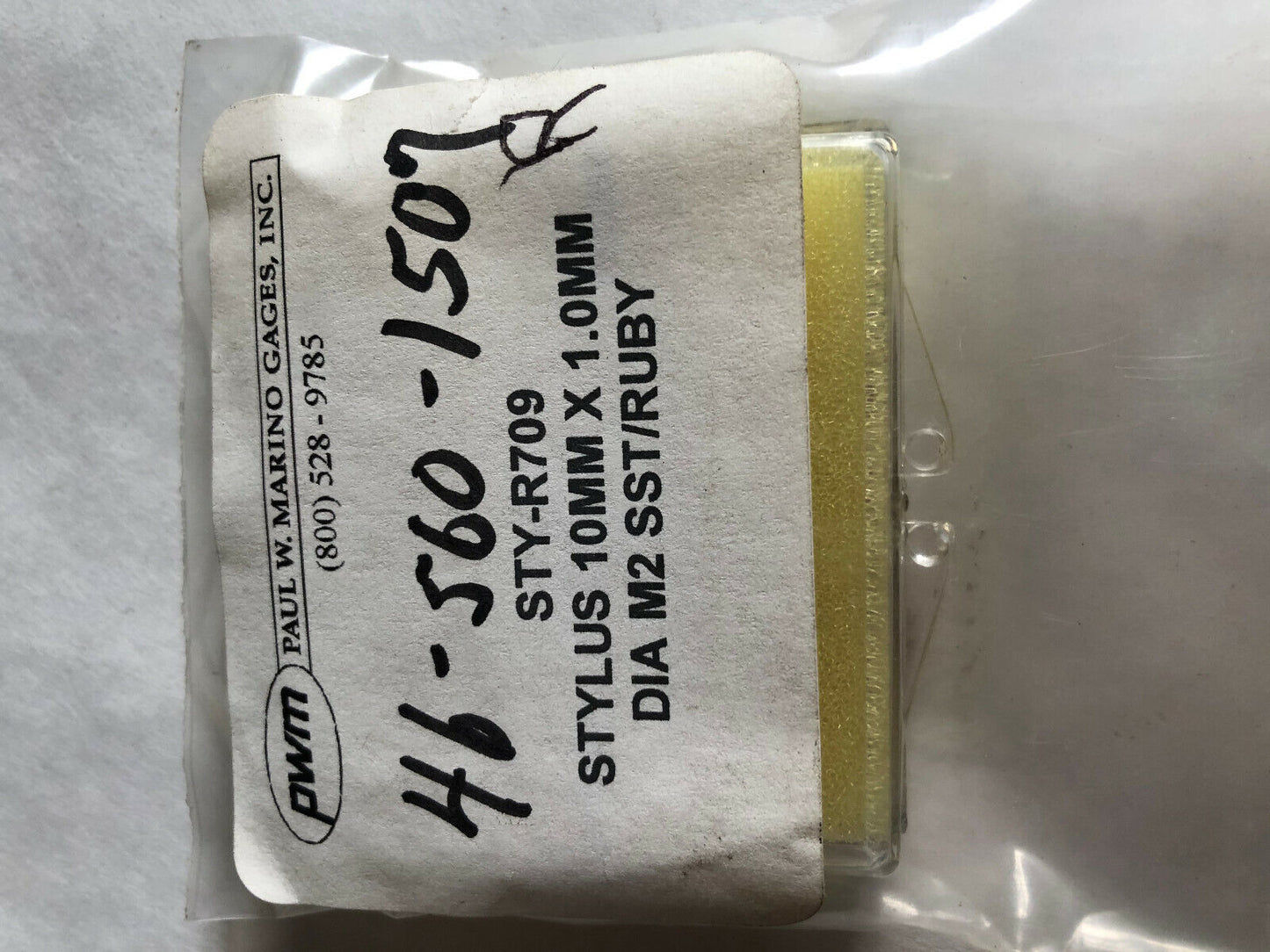 New Pwm Sty-R709 Ruby M2 Stylus 10Mm X 1.0Mm, Cg