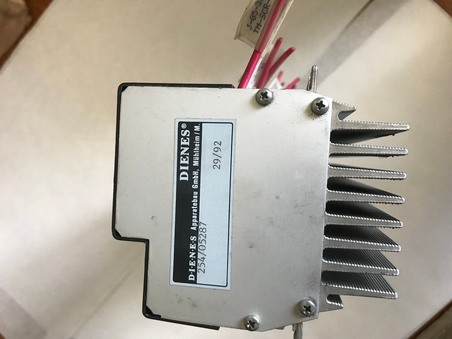 Dienes 254/05287 29/92 Thyristor Power Unit Power Distrubition,Tm-Scr-4A,Si,Sc