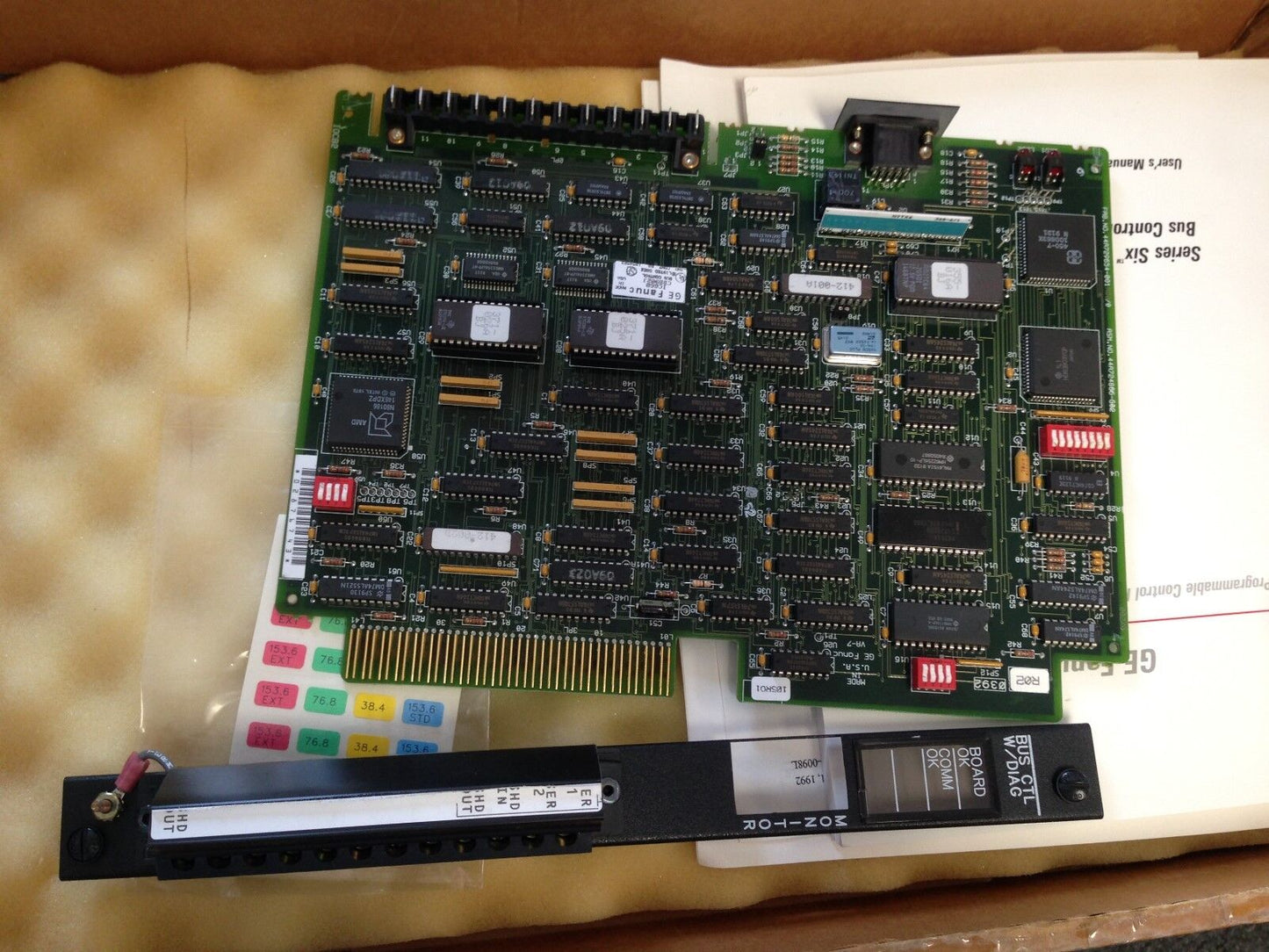 New Ge Fanuc Ic660 Cbb902j S6 Bus Control W/Diag 44A729654-001 Module,Fl