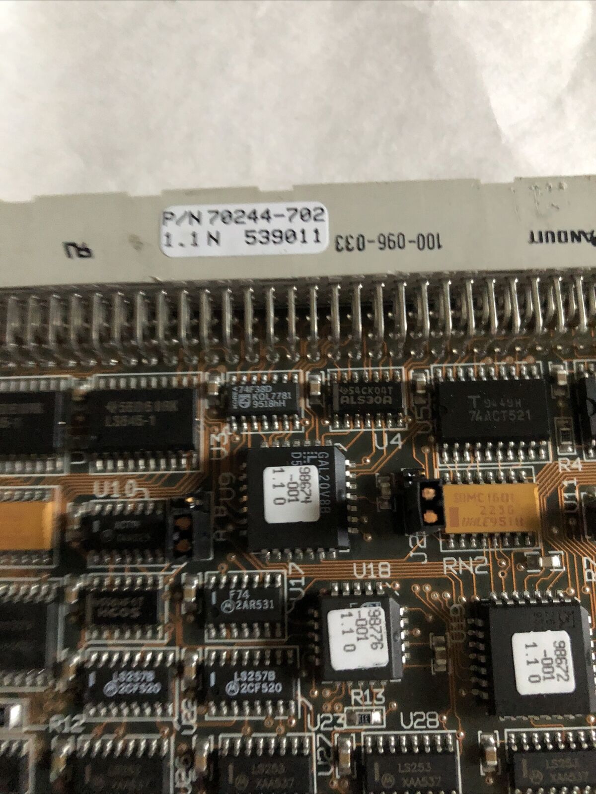 Adept 10330-00800,Dio 70244-702,1.1N 539011,Xycom 99993A-001,I/O Vme,Bc