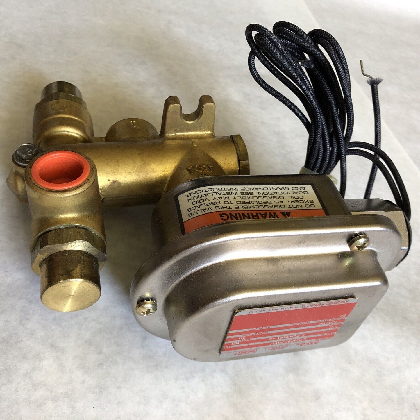 New 1/2" Asco L2063807rvu Solenoid Valve 120V 60Hz ,Asco L2063807rvu Valve,Cf