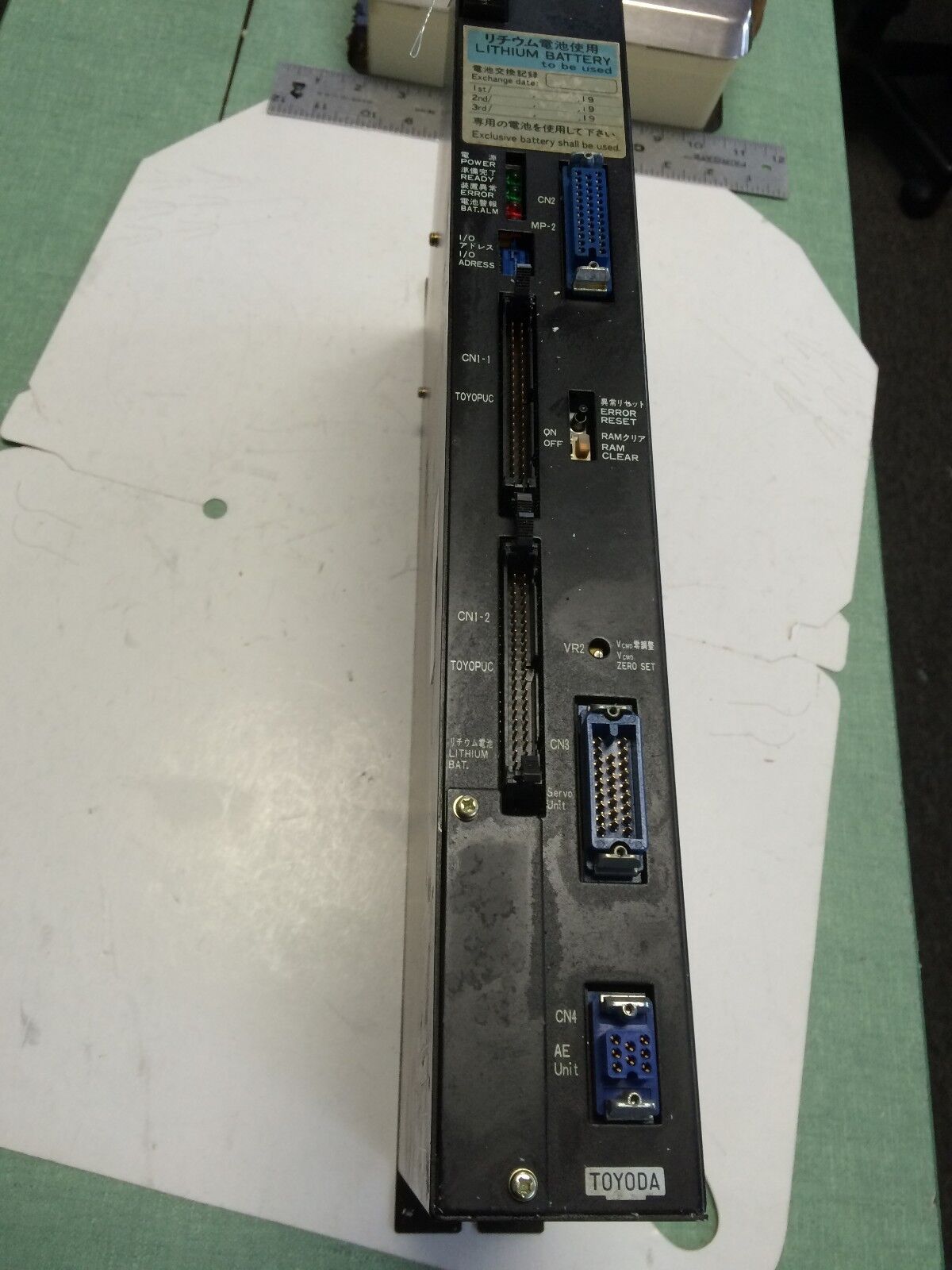 Toyoda Mc180iii-C Cnc Servo Controller Ac 100V, R-Work 250Amp2,Ch