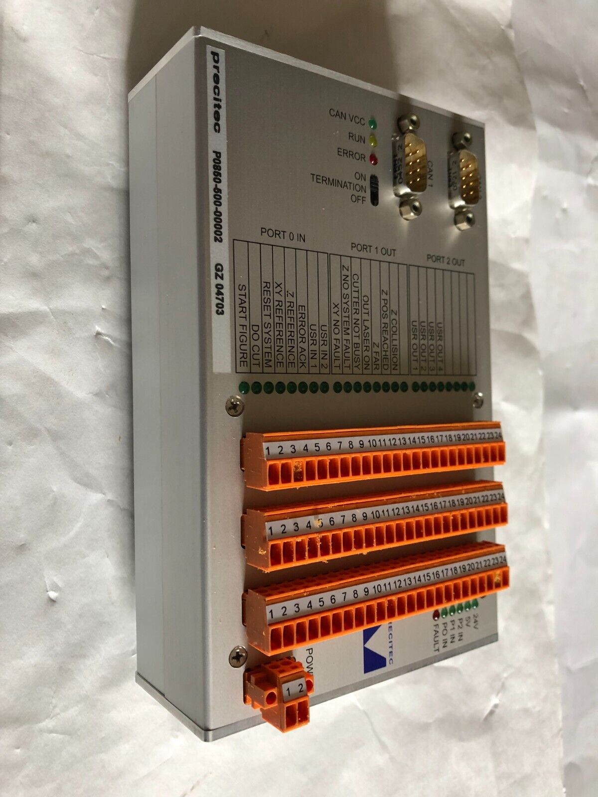 New Precitec P0850-500-00002 Gz 04703,Fc V2.01 Power Supply Module,Bt