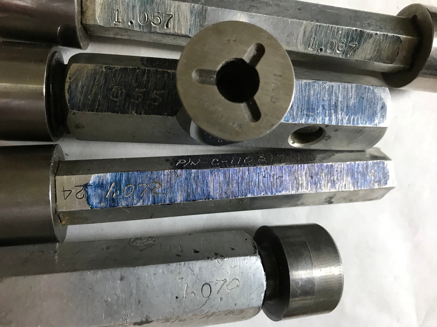 Lot The Pipe Machinery Go No Go Plug Gage 1.057 1.067 1.070 1.072 1.059 1.055,Ad