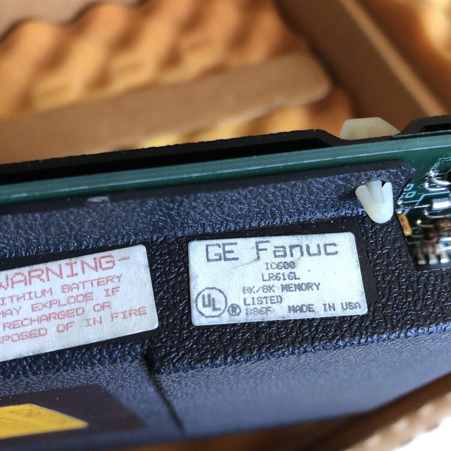 New Fanuc Ge Ic600lr616l Memory 8K/8K Memory Six Ic600lr616,Gek-25361,Cm608,Bd
