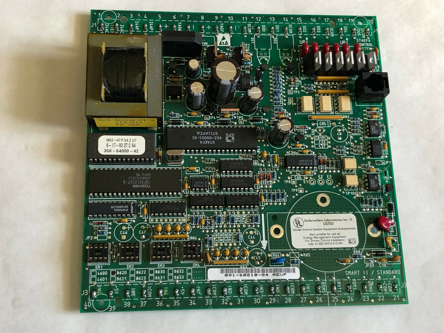 New Siemens Pc Board Smart2 Heat Pump 091-60210-84 Rev F,21296E,090-60220,Ag