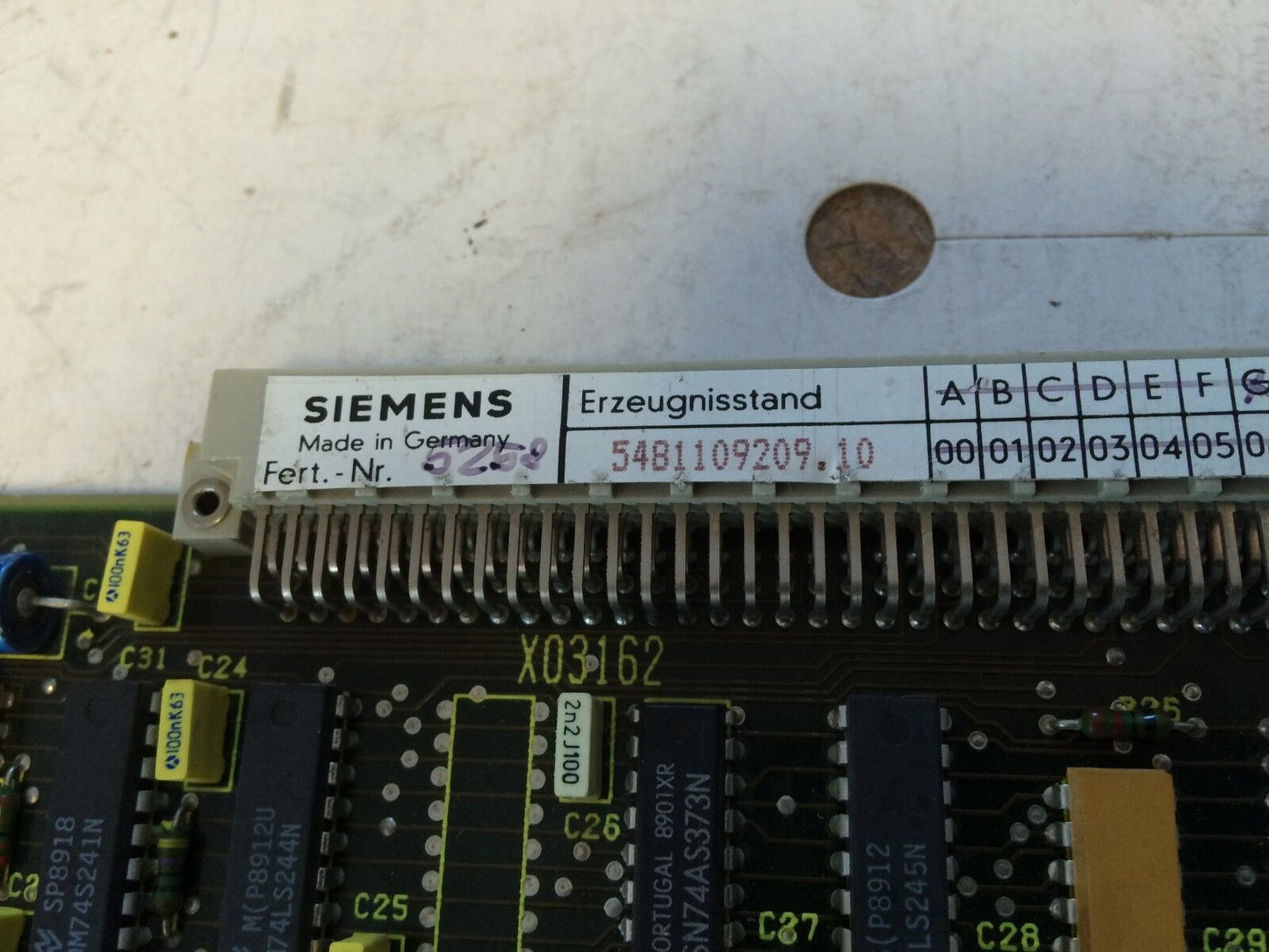 Siemens 6Fx1111-0Aj02 Sirotec Card 6Fx1-111-0Aj02,Wne28x4,5481109209.10,Cl