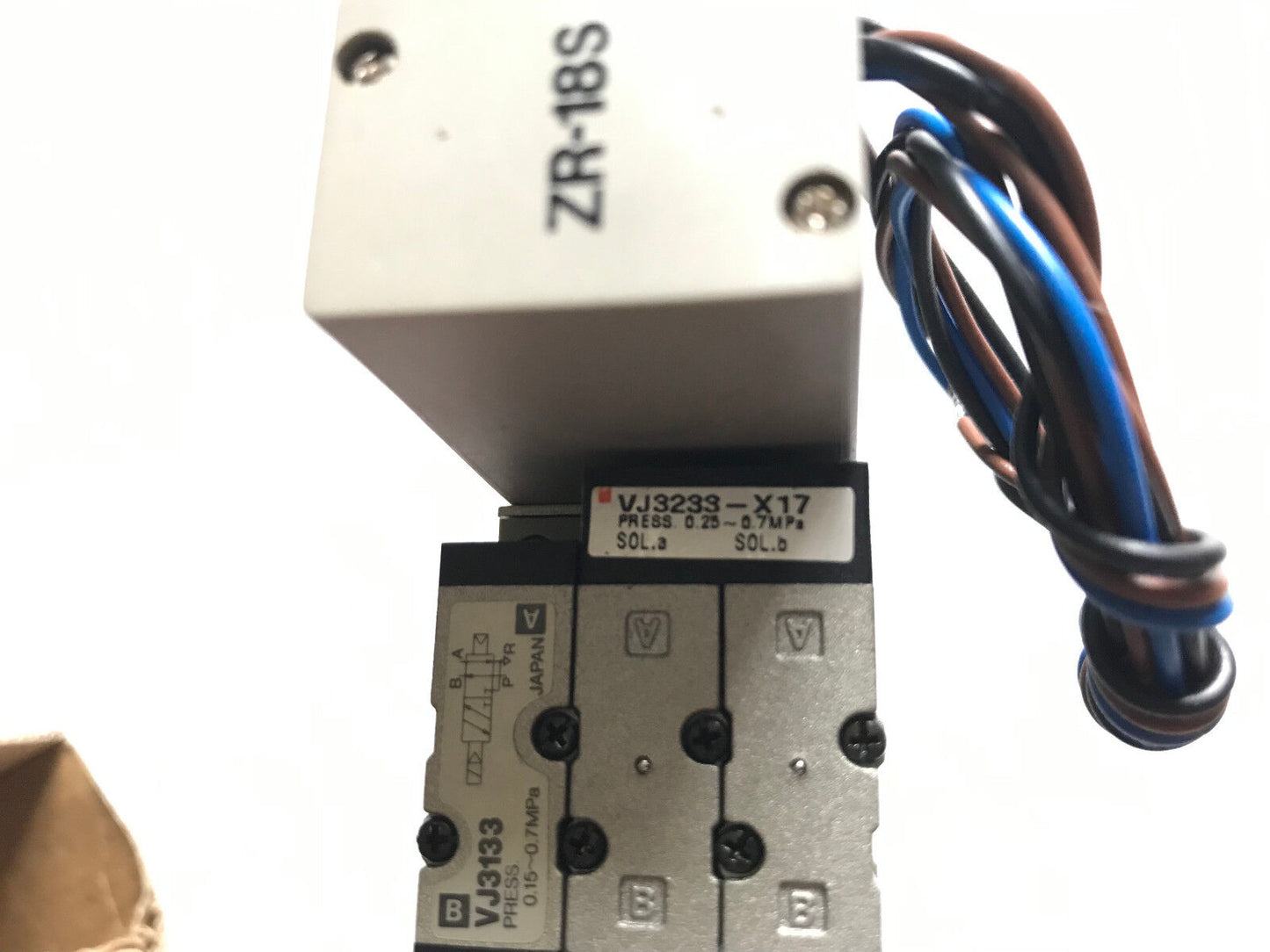 New Smc Zr118s1-K1d1lz-Ec Vacuum Ejector Connector Zr-18S,Vj3233-X17,Vj3133,Si