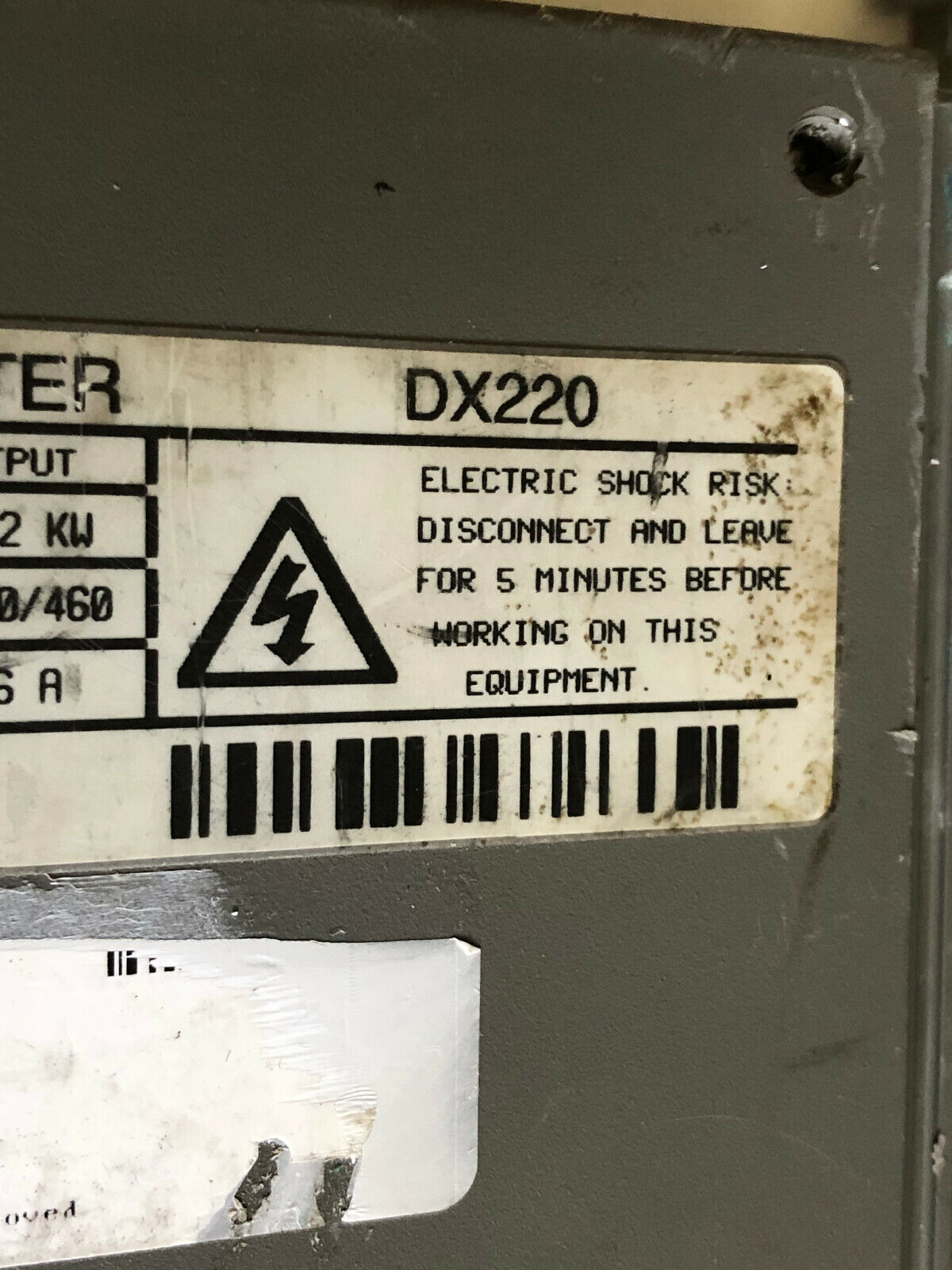 Imo Dx 220 Servo Controller,Dx220, 2.2Kw 3Phase 460V,Ch