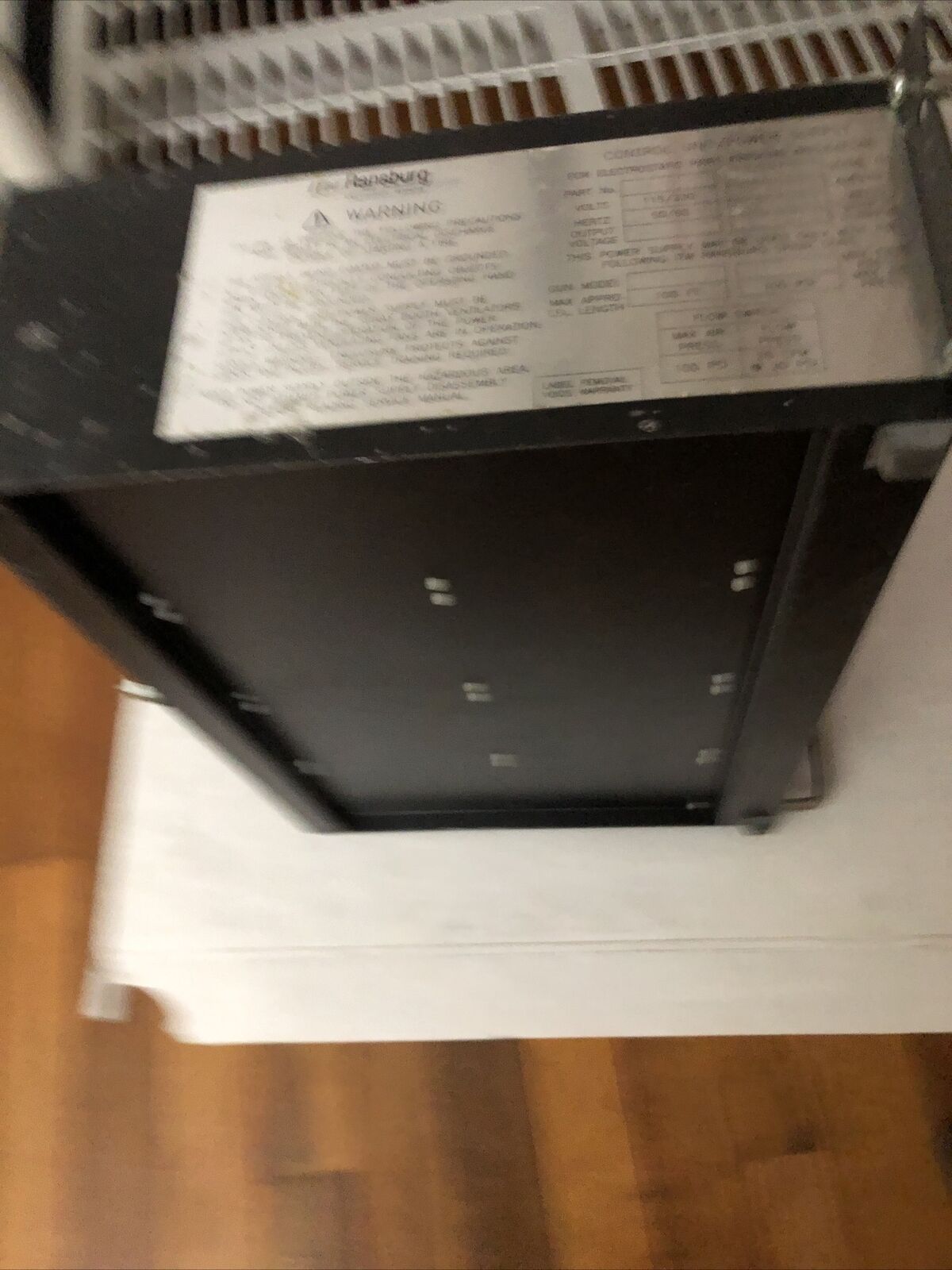Itw 76580-A1001,Itw Ransburg 76580-A1001 Electrostatic Control Unit,Cx
