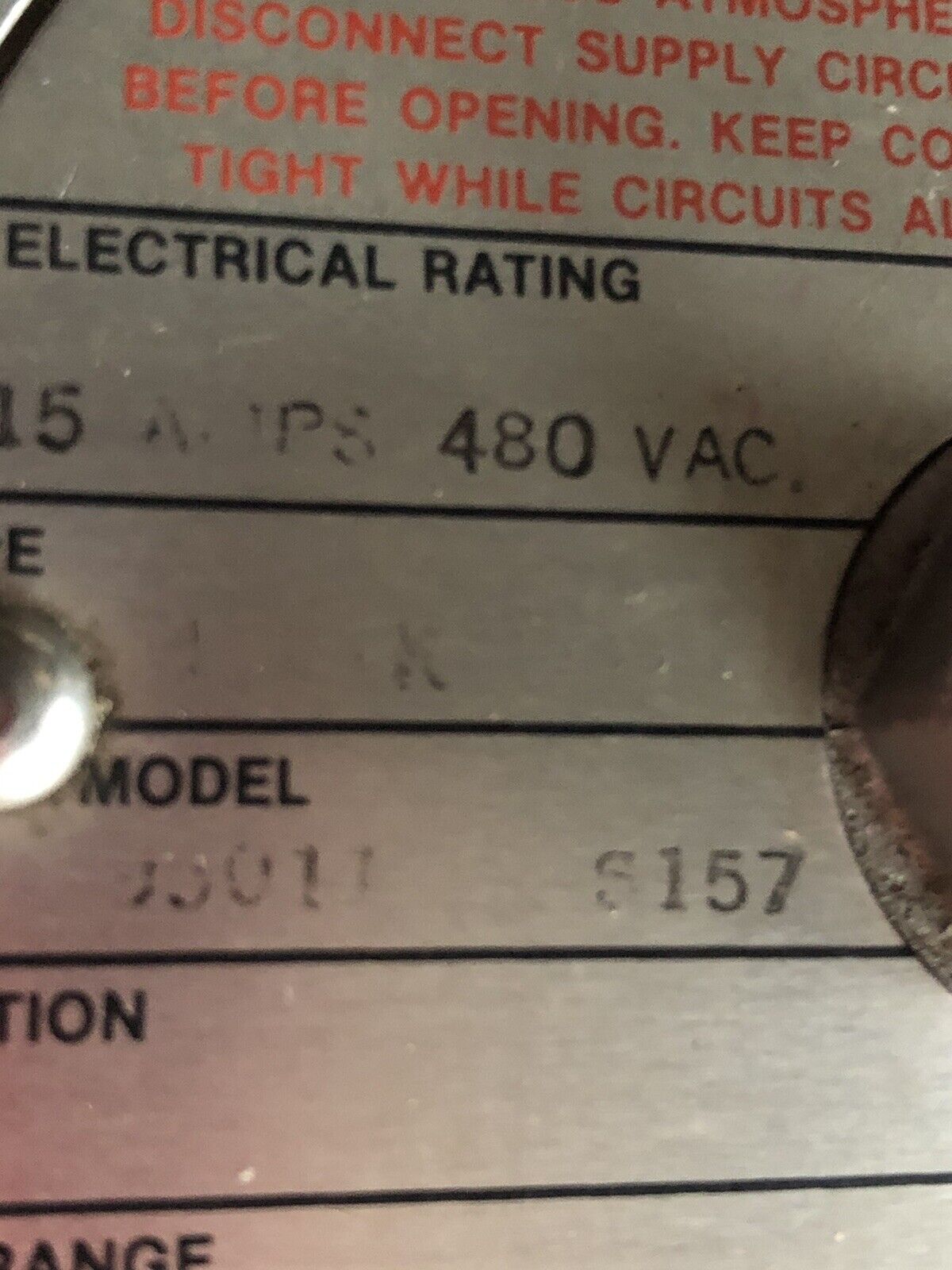 3/4 Npt United Electric 95011 Pressure Switch 10-100Psi,Ue H121k-95011 S157,Ez