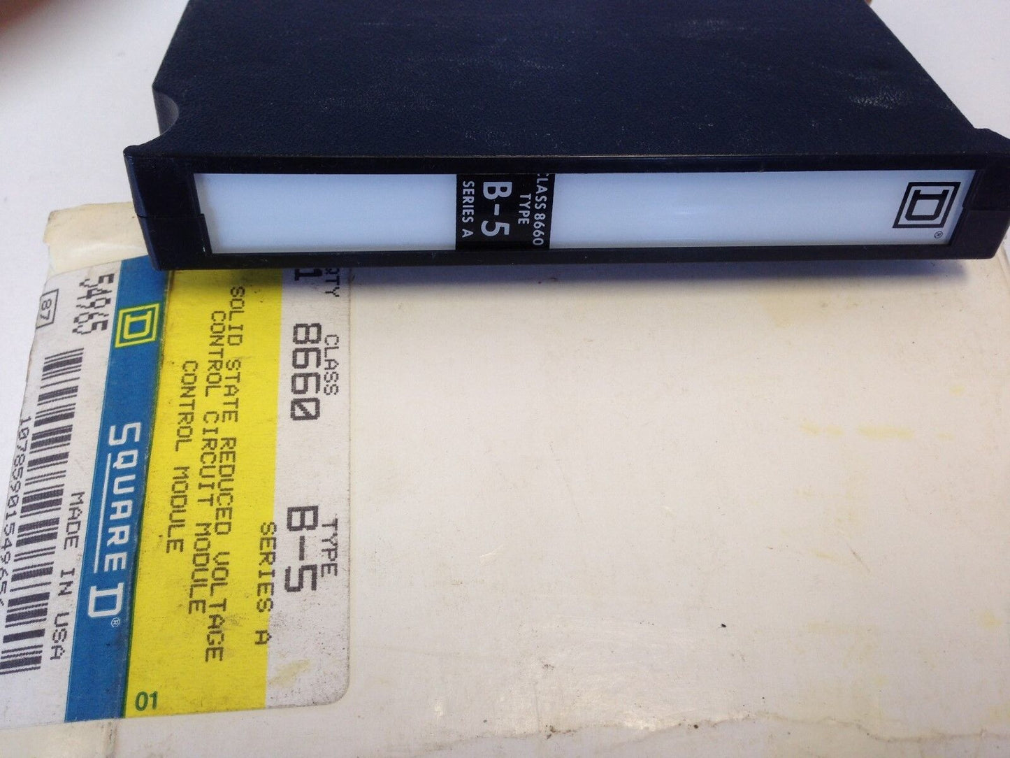 Square D 8660 B-5 Solid State Reduced Voltage Control Circuit Module,Di