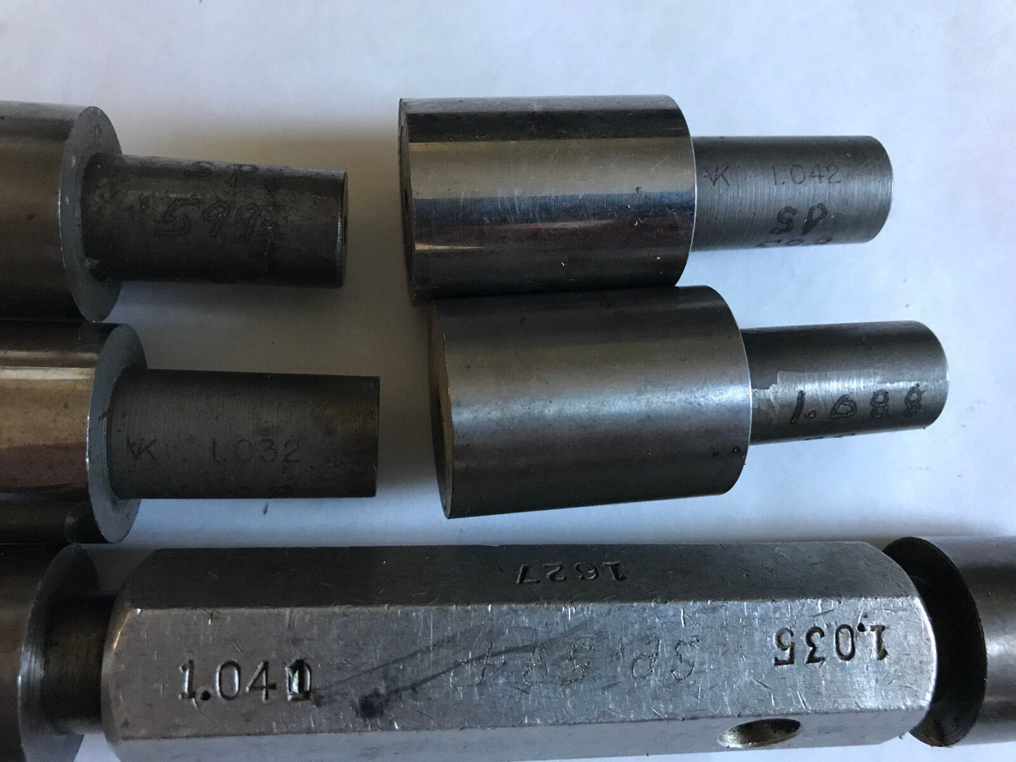 Lot The Pipe Machinery Go No Go Plug Gage 1.040,1.035,1.088,1.032,1.044,1.042,Sh