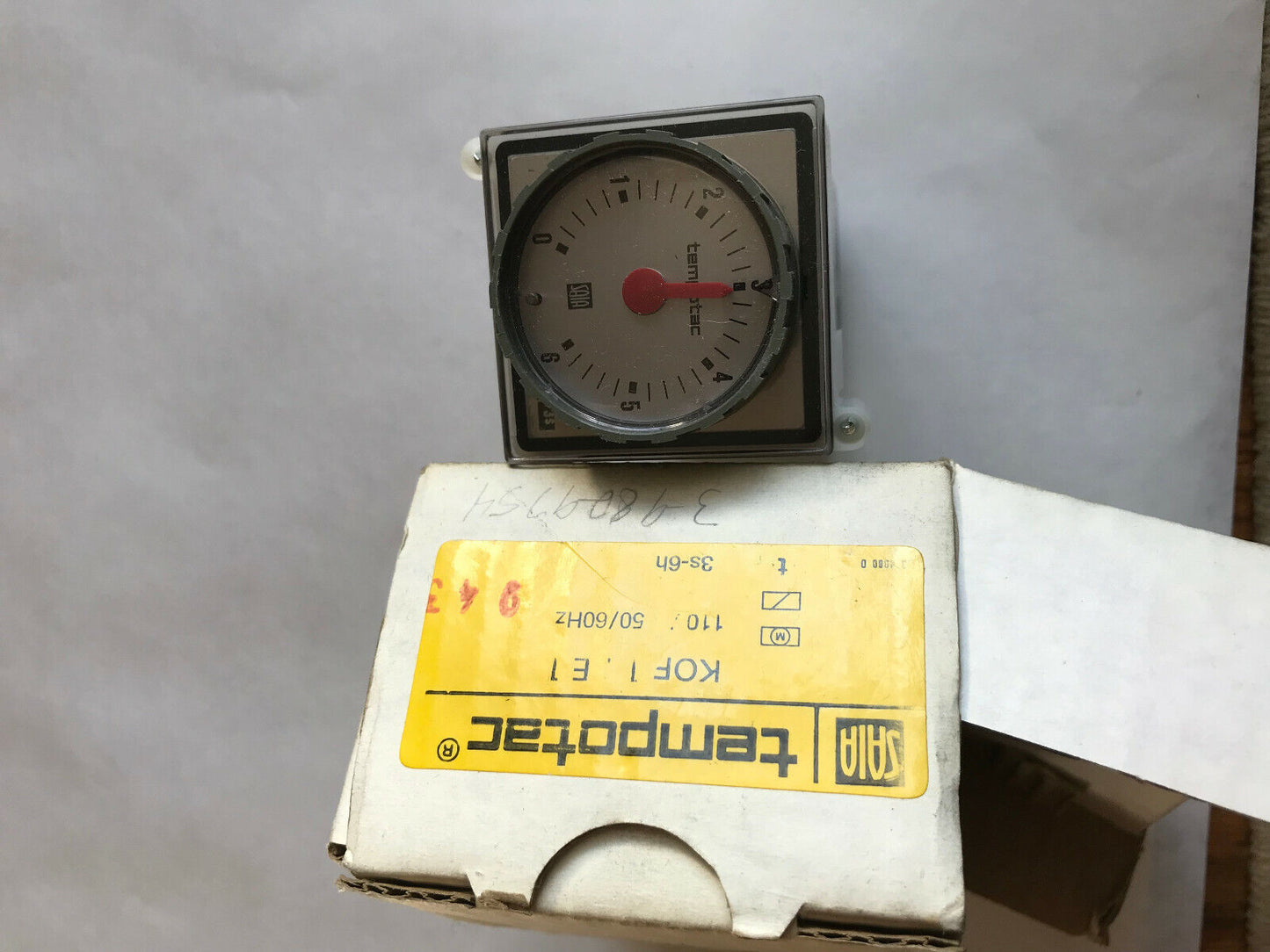 New Tempotac Kofi.E1 Timer Relay/Temp Controller,110V,Tempotac Kof1 E1,Sn