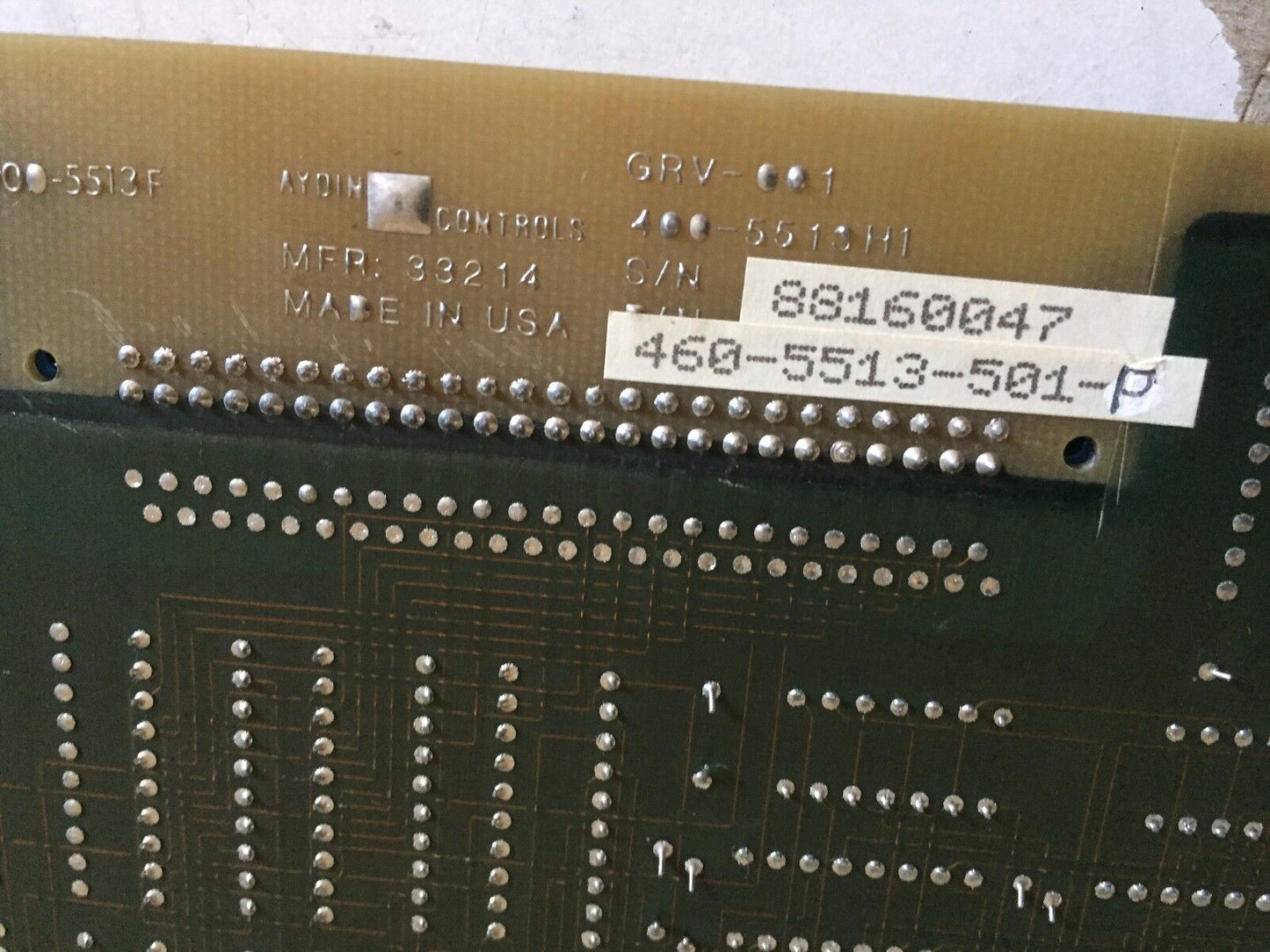 Aydin 460-5513-501-P,730-5411D,Grv-001,400-5518H1,Honeywell 803-5231F,Ae