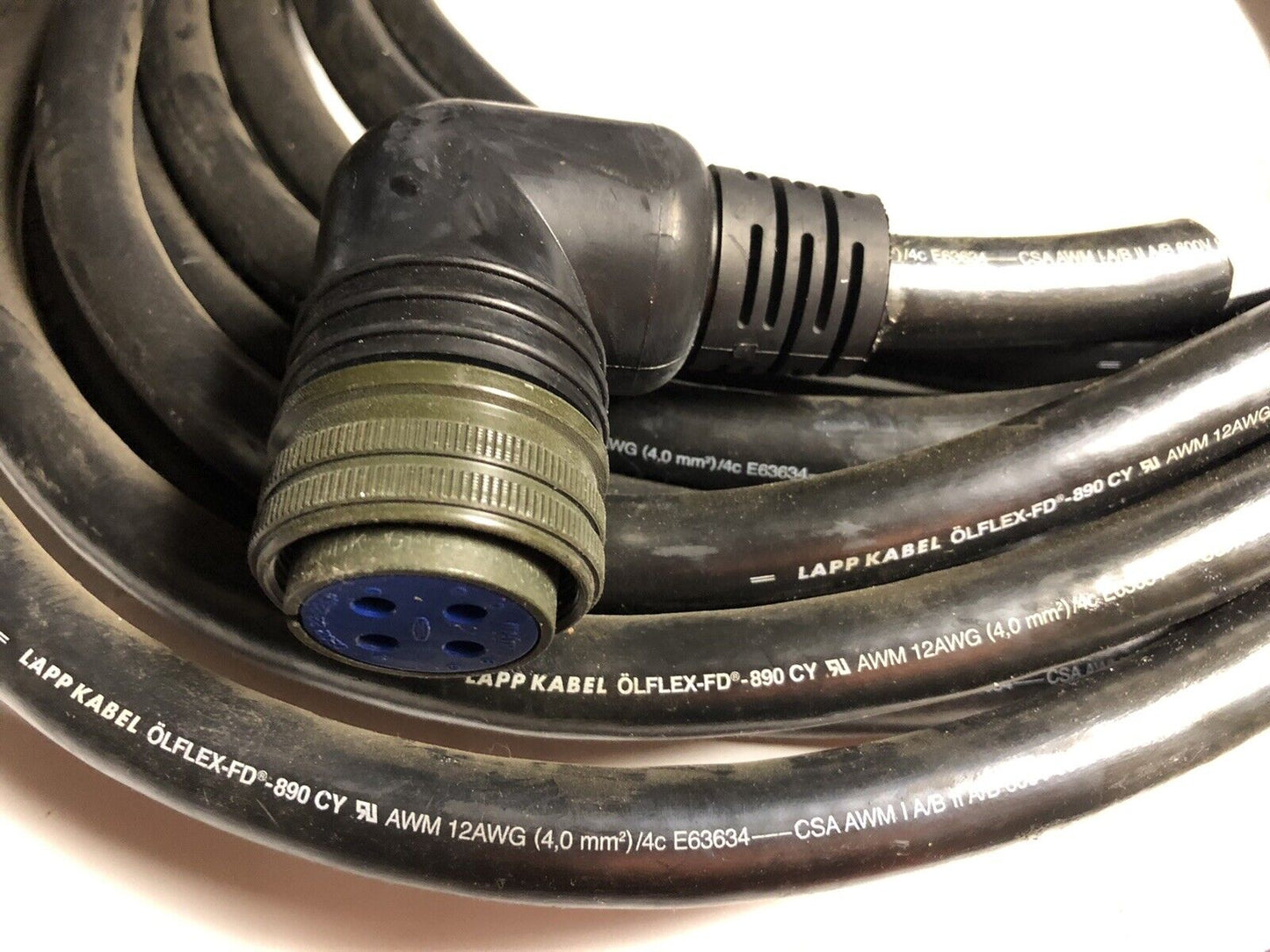 Intercon Robotic Gmp-003-012 Hf, Lapp Kabel Machine Cable Assembly Cordset,Ev