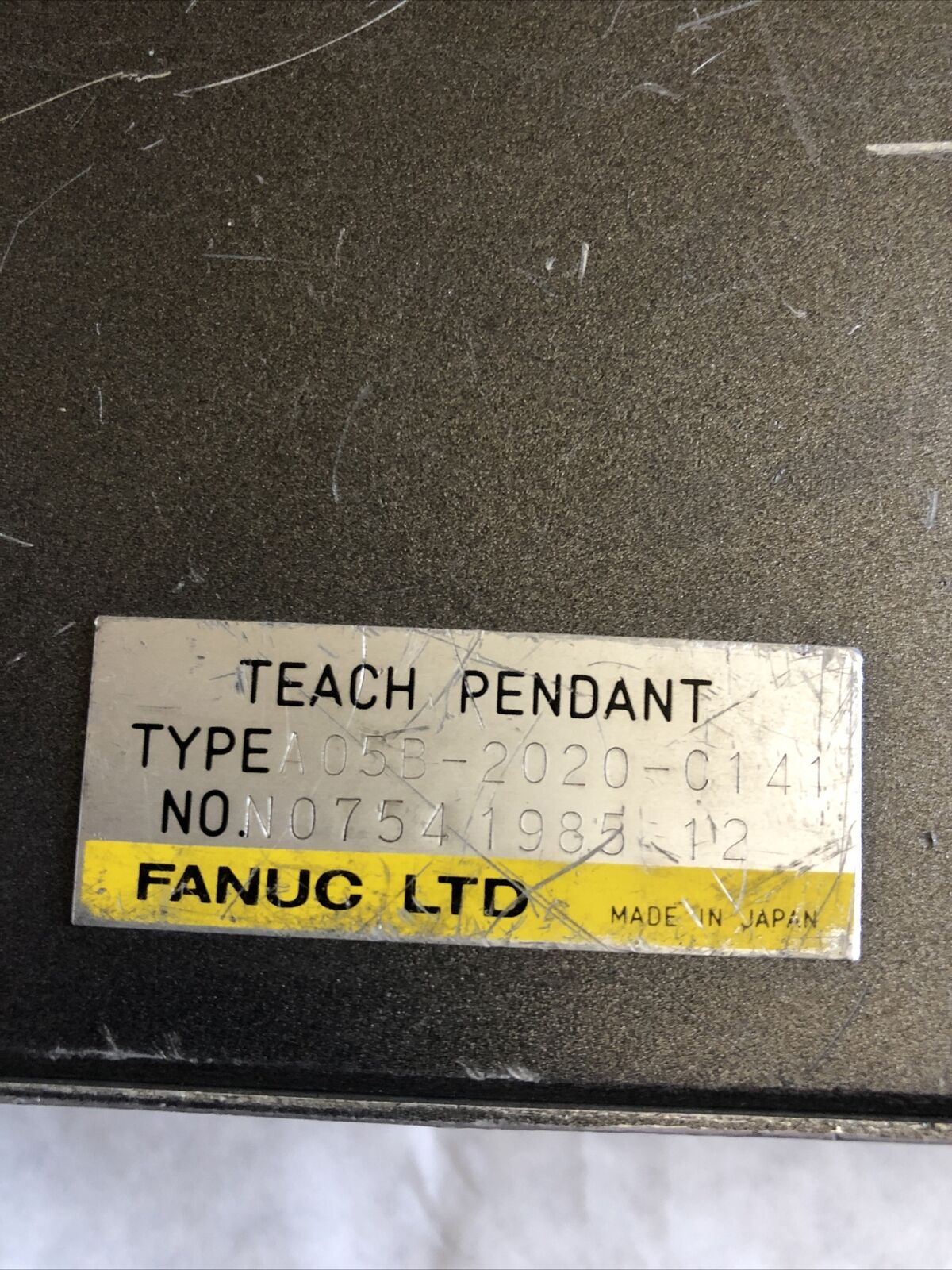 Fanuc A05b-2020-C141 Gmf,Karel Robotic Teach Pendent,En
