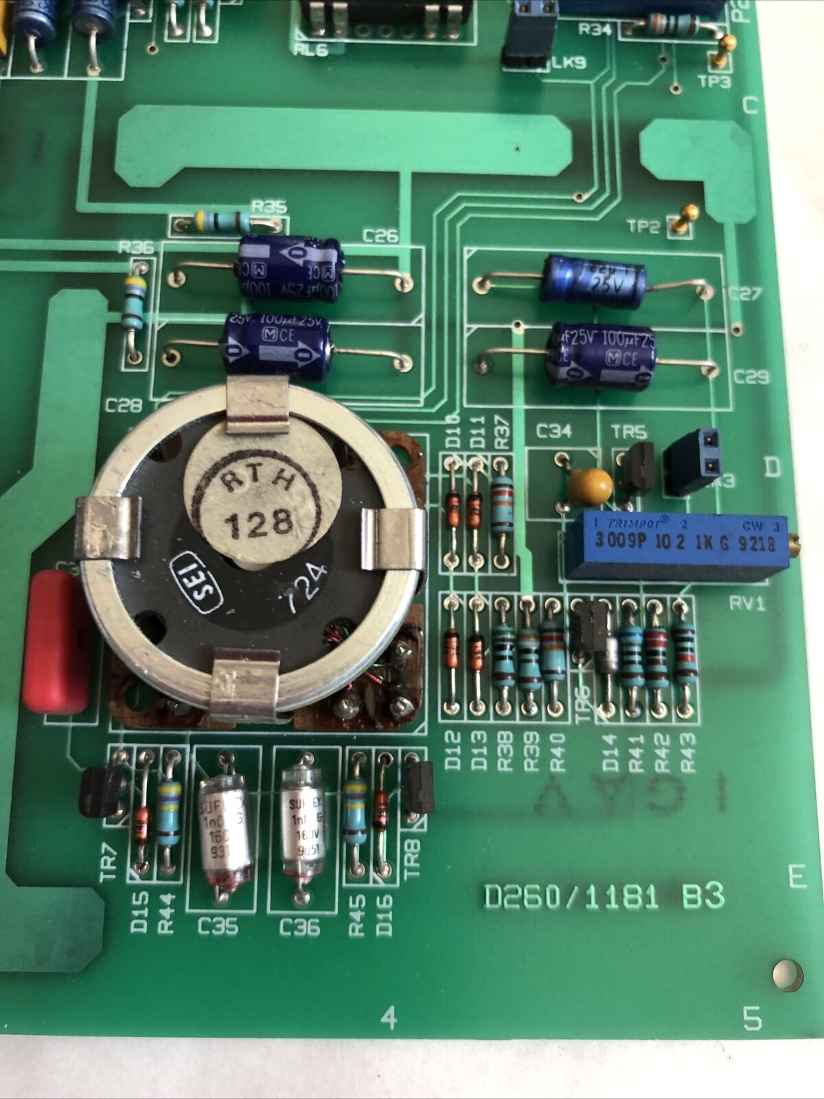 Talyrond 300/Icu Single Channel Gauging Board D260/1181 C3 K508/959,K508/1100,Er