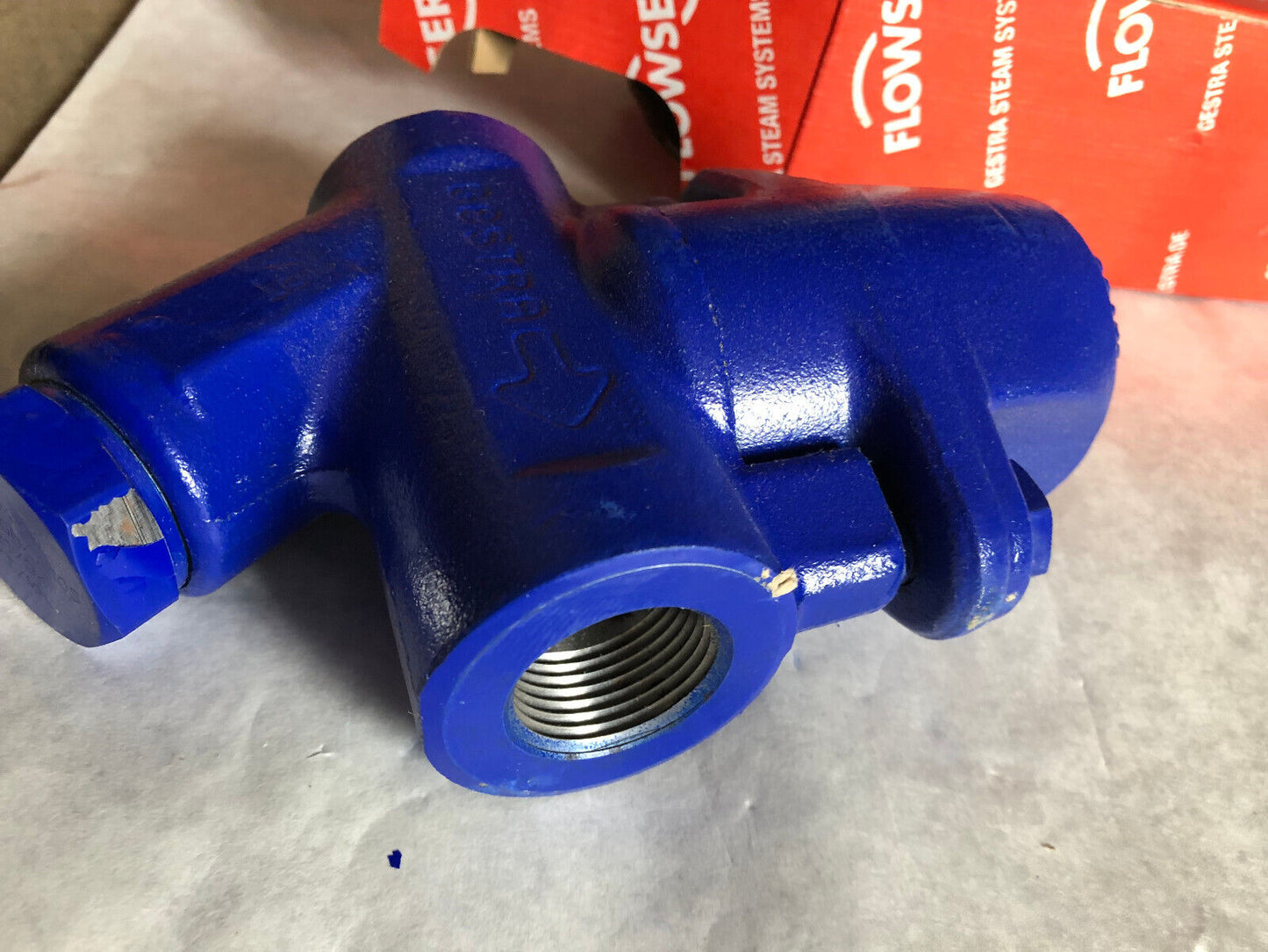 3/4" Flowserve Bk 45 Dn 20 3/4" Cl 300 Thermostatic Steam Trap,Gestra 0460 Rn,Ao