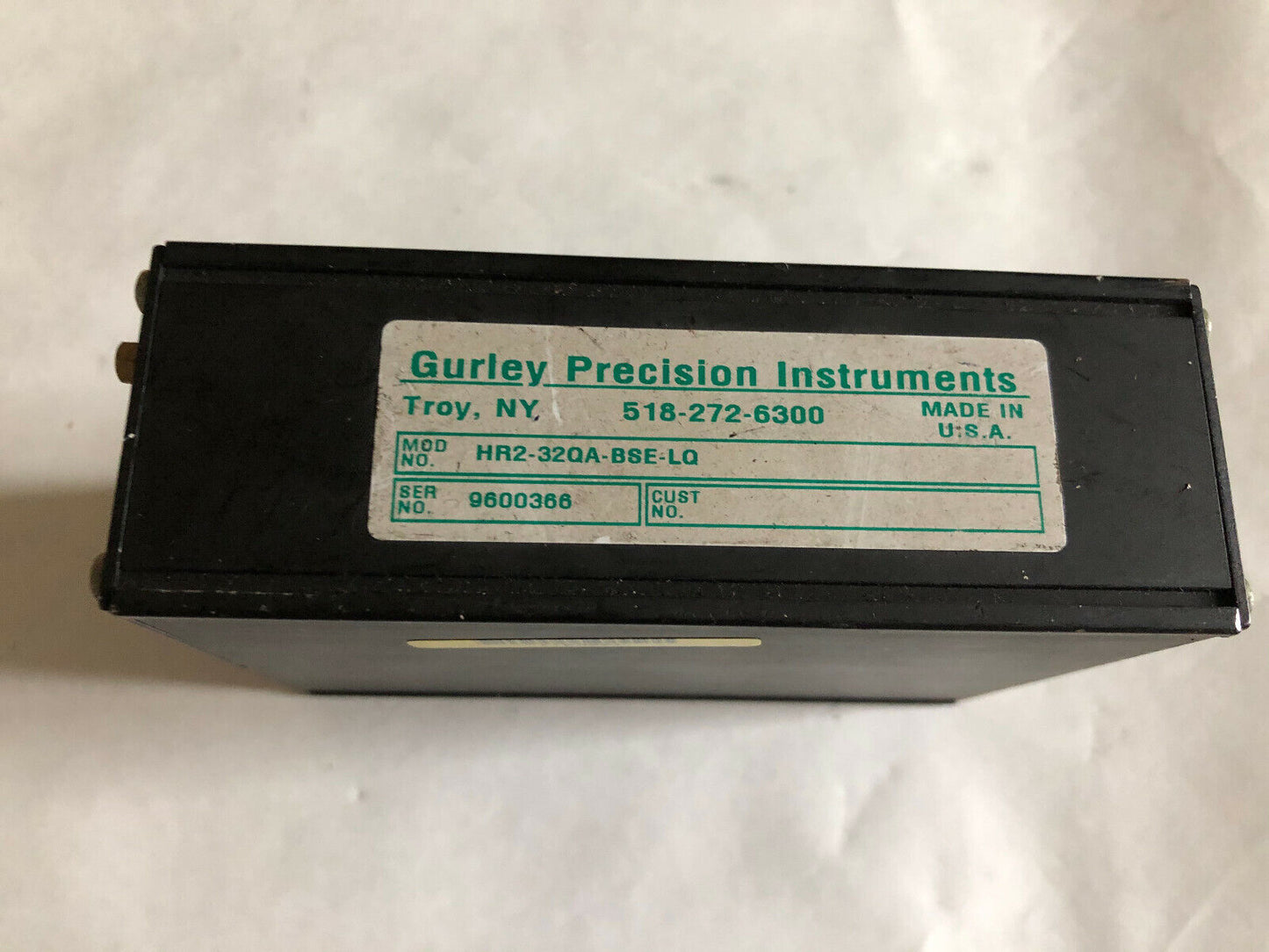 Gurley Hr2-32Qa-Bse-Lq High Resolution Interpolator Encoder Controller,Dh