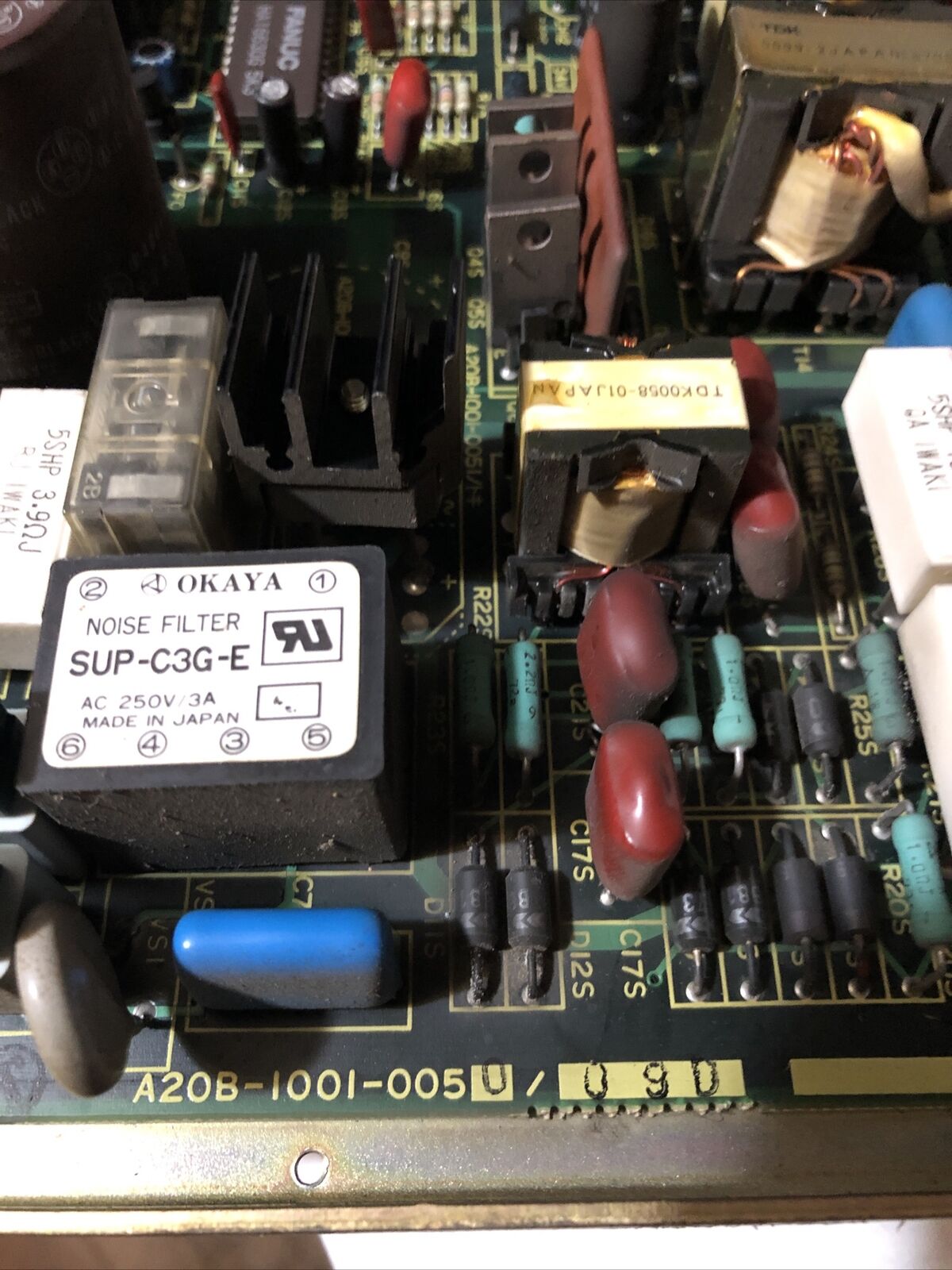 Fanuc A20b-1001-0050/09D A20b-1001-005U/09D A20b-1001-0051,A20b-1001-005U,Bv