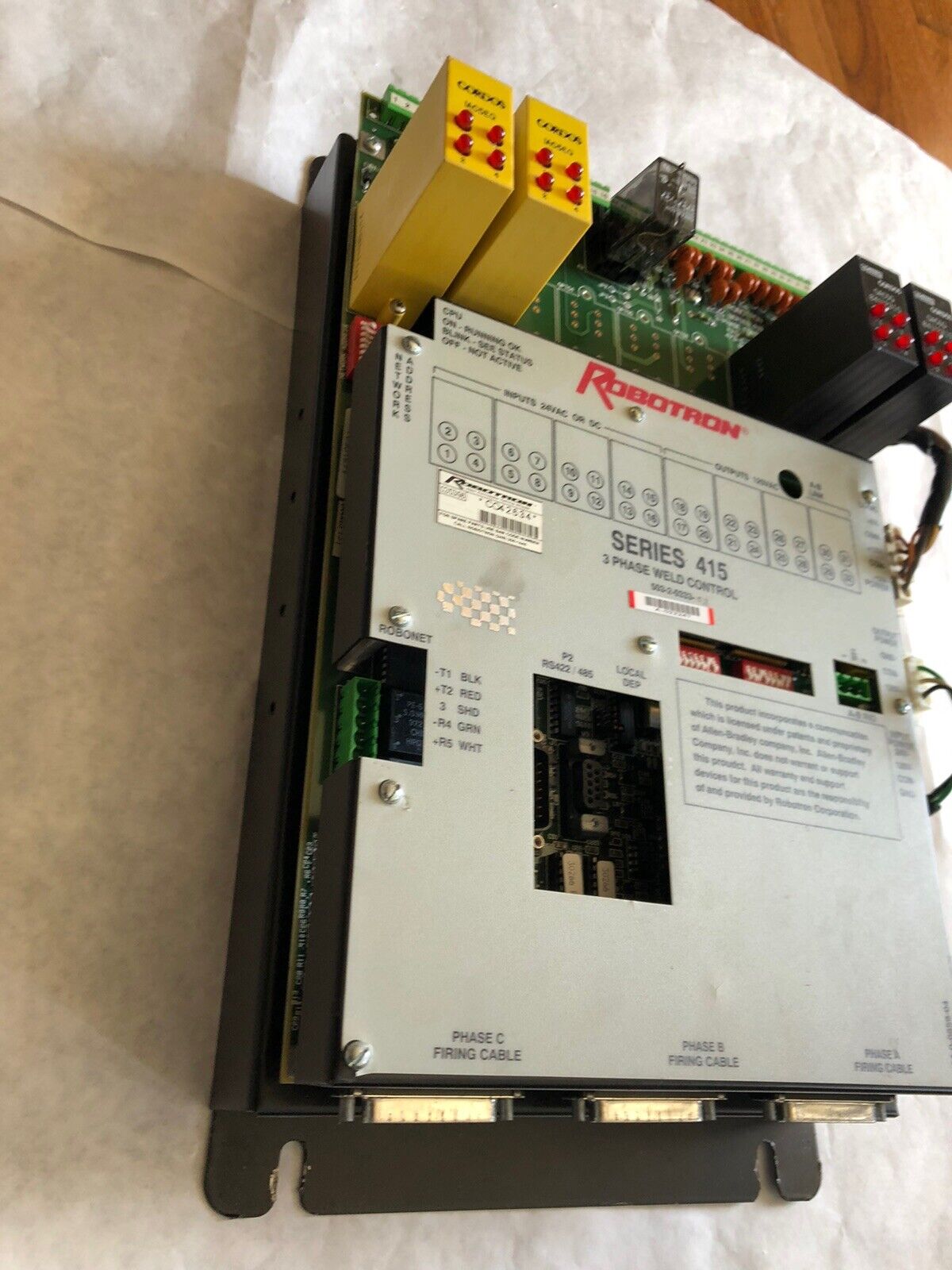 Robotron 503-2-0333 03 Series 415,3 Ph Weld Controller V9.005,503-2-033309,Dk,Az