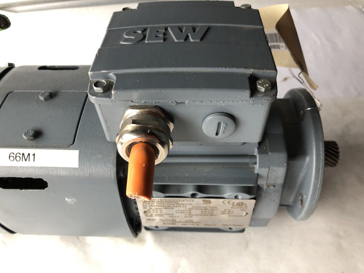 Sew Eurodrive Fvz37 Drs71s4 Motor 0.37Kw,Fvz37 Drs71s4/Tf/Ev7r Motor,Ck