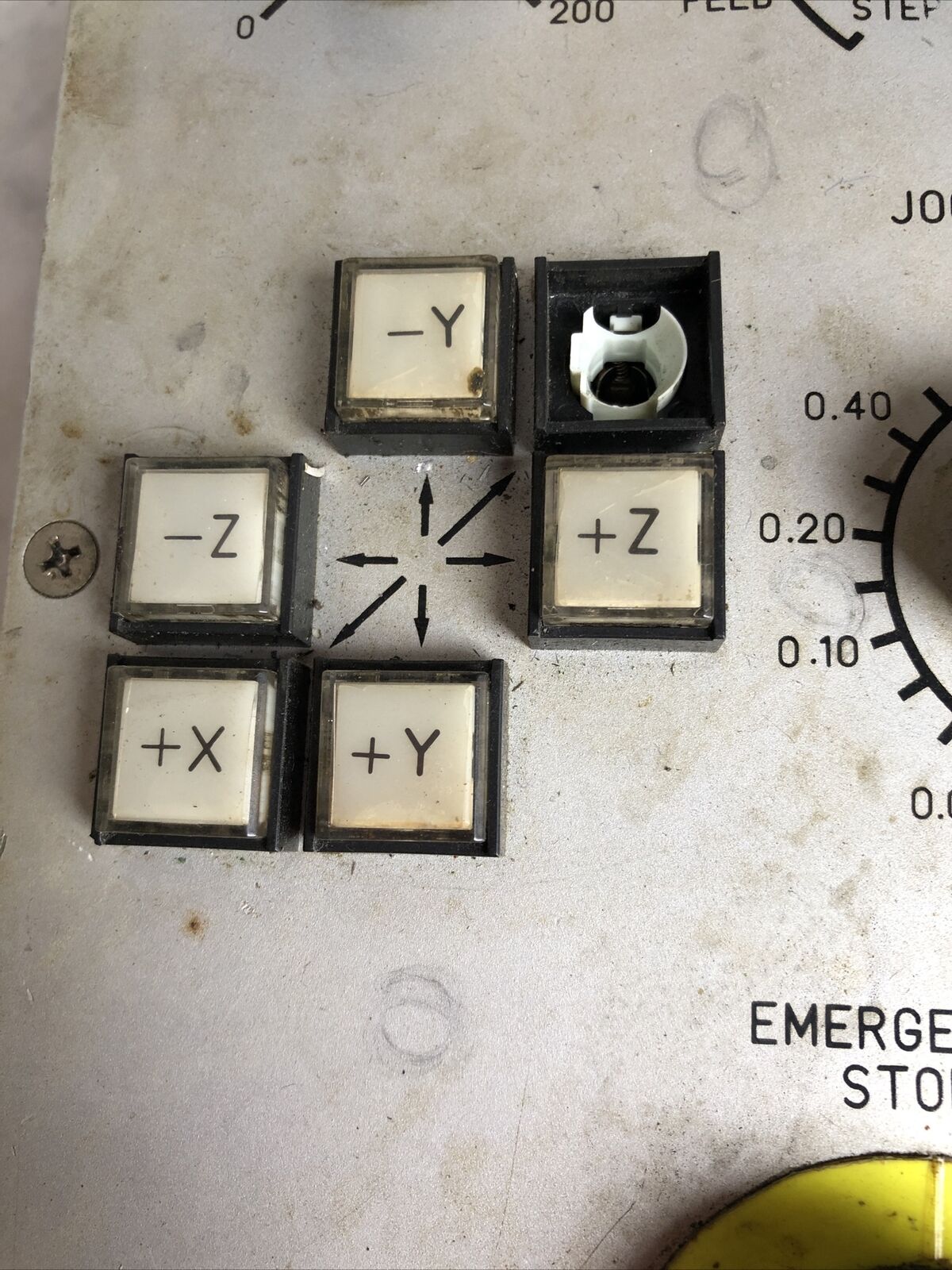 Fujitsu Fanuc A04b-0009-C203 Operator Panel,A04b 0009 0903 Cnc Control,Ff