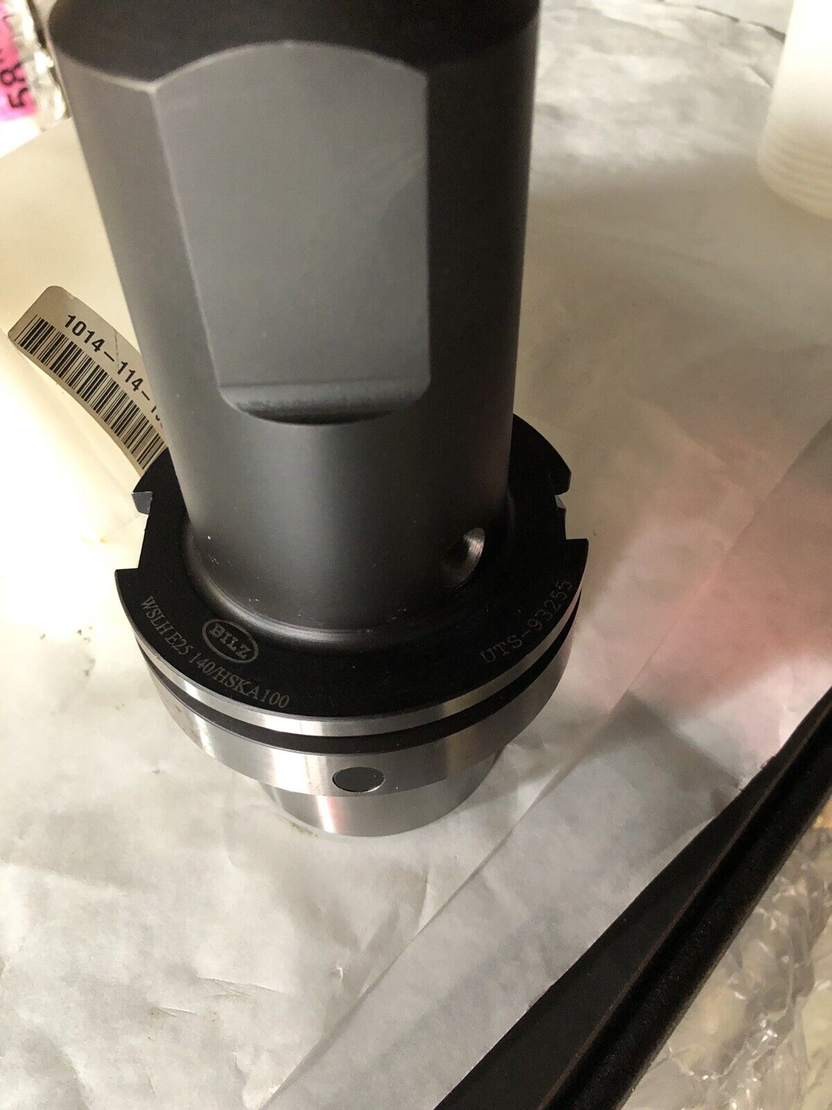 New Bilz Uts-93255 Wslh E25 140/ Hska100 Endmill Tool Holder, 25Mm-Bore,Ay