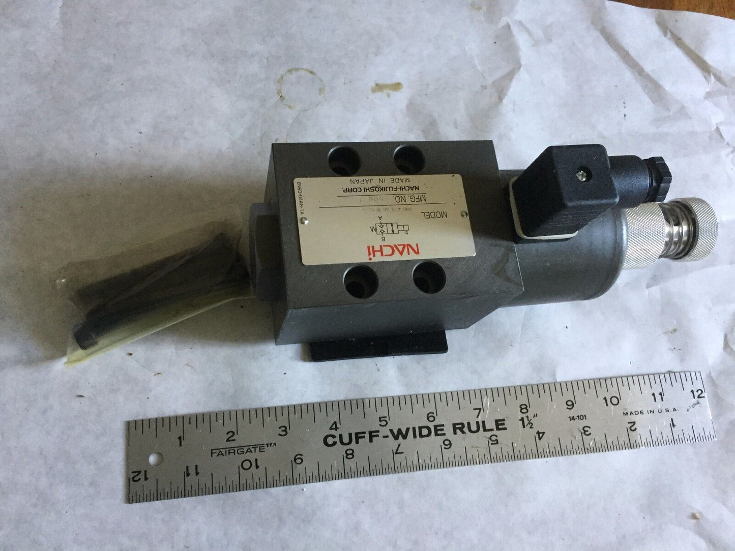 Nachi Snh-G04-Ar-N-D2-10,Nachi Fujikoshi Snh-G04-Ar-N-O2-10 Hydraulic Valve,An