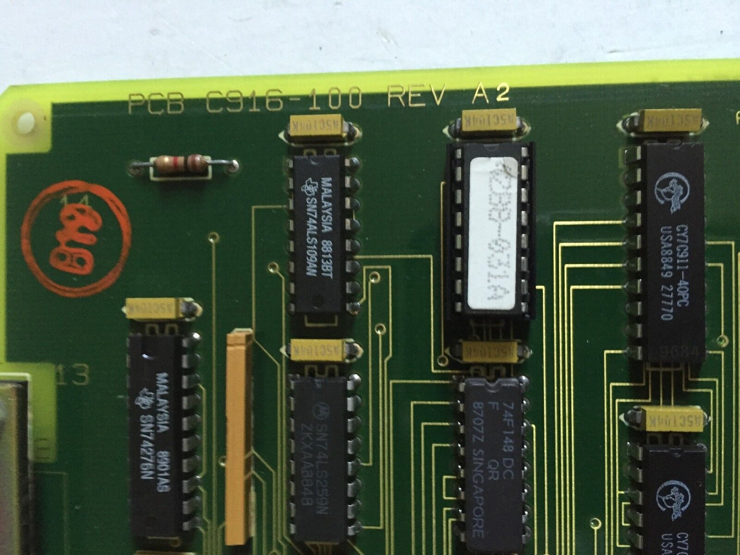 Gould C924 C.P.U.,C916-100 Rev A,Asc924000 Electric Cpu Module,Ee