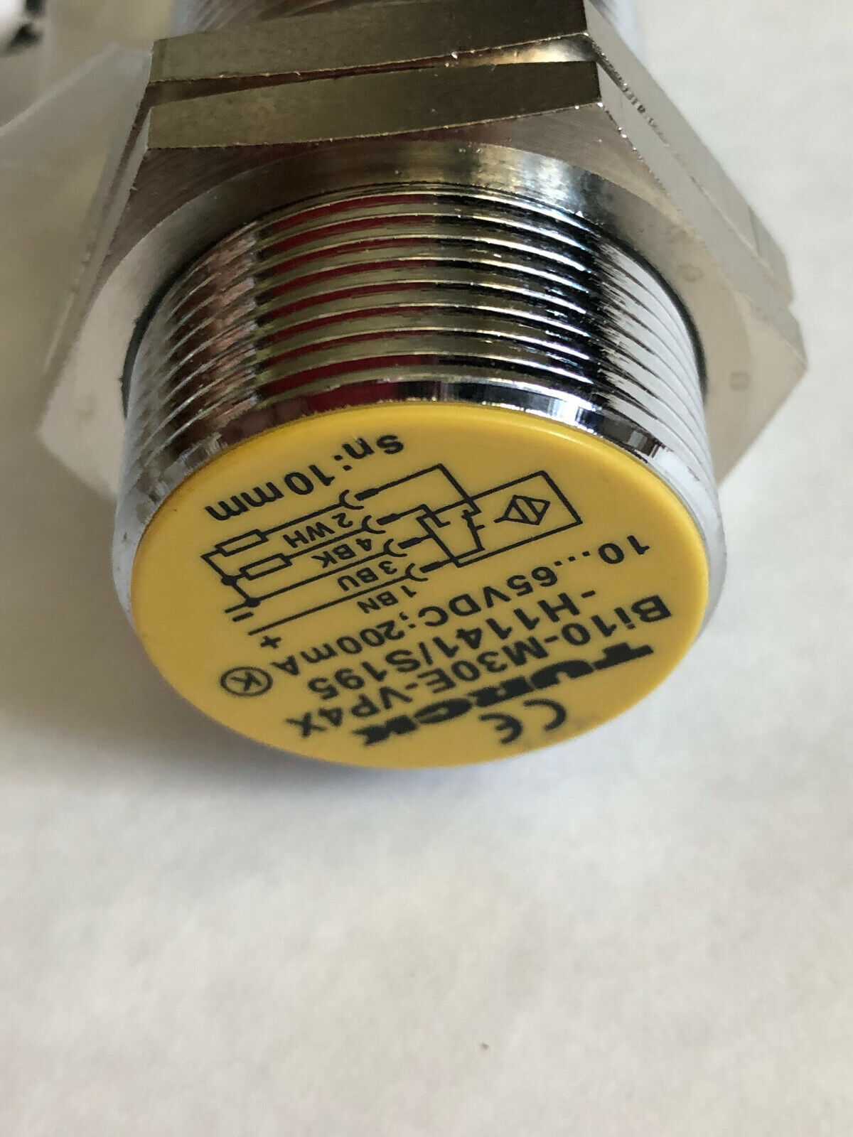 New Turck Elektronik Bi10-M30e-Vp4x-H1141/S195 Proximity Switch Eurofast ,Bv