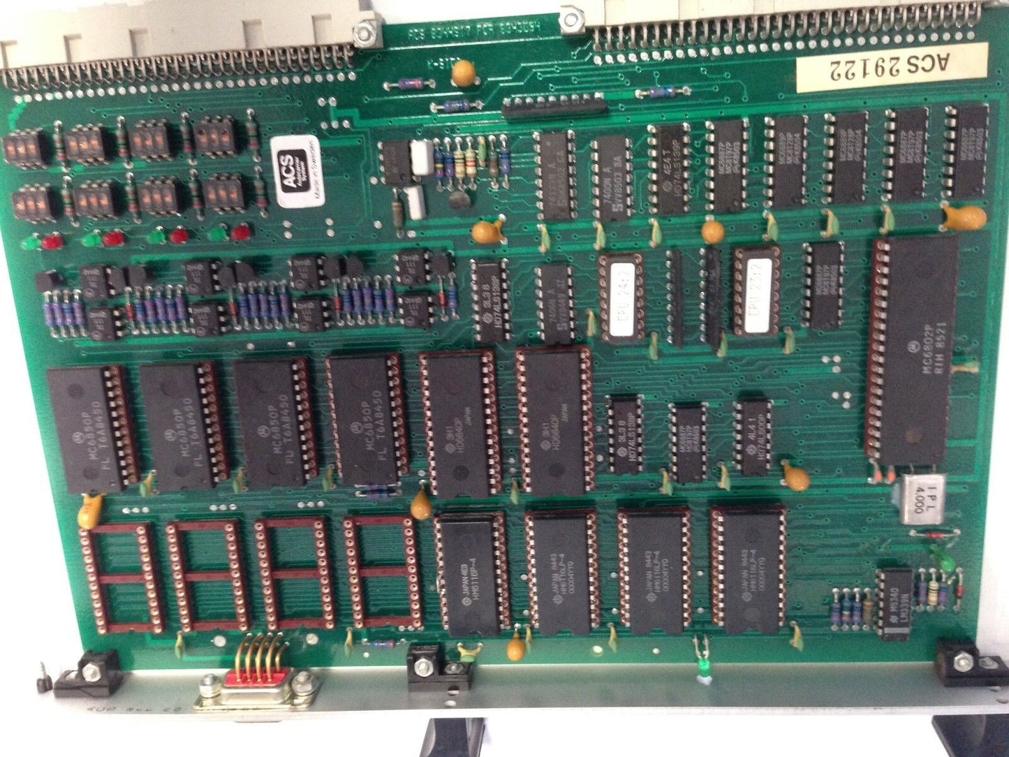 Acs Pca 8343500,8344917 For 8343094 Plc Pc Control Board,Ff