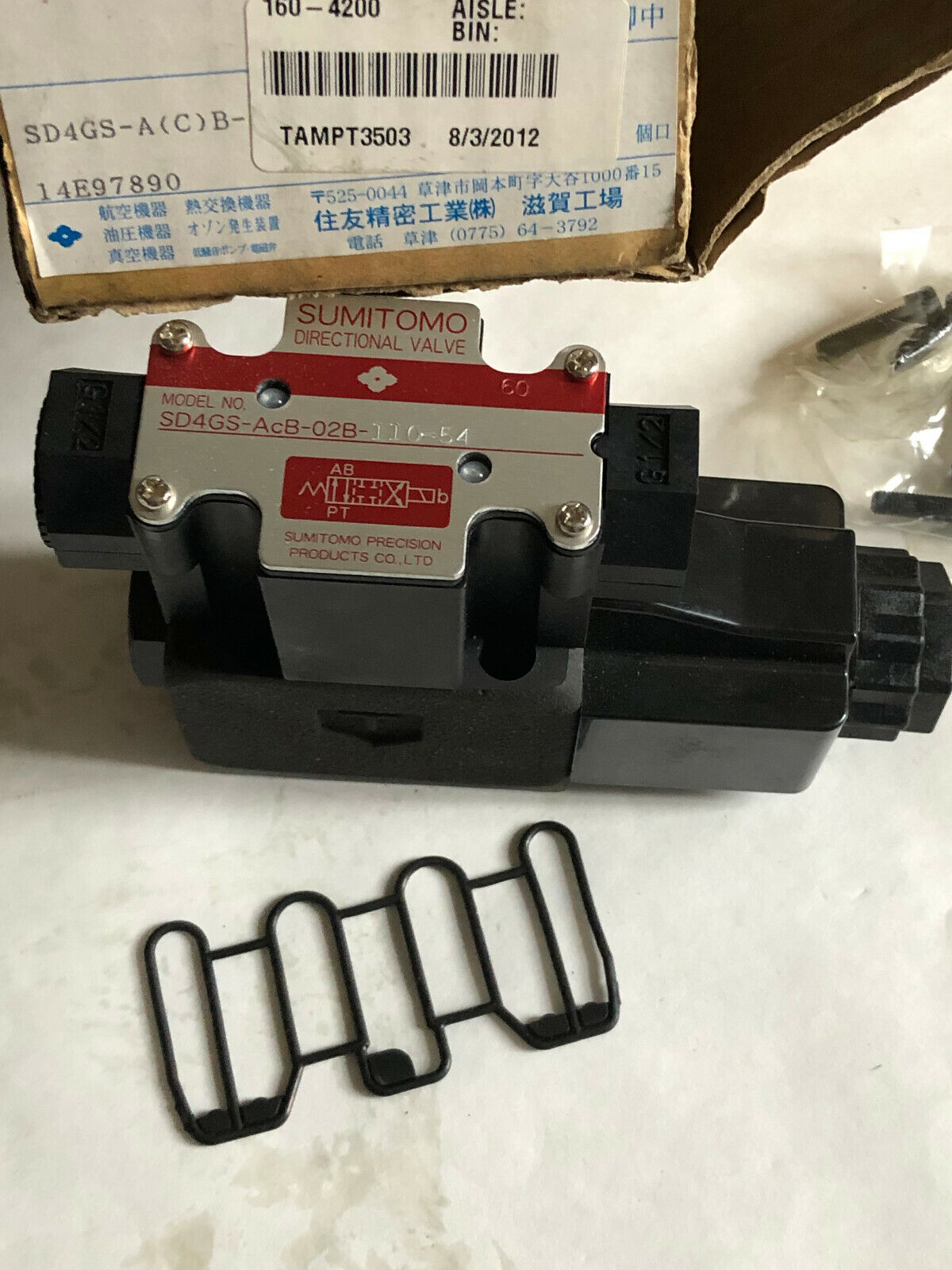 New Sumitomo Sd4gs-Acb-02B-110-54 Directional Solenoid Valve,Di