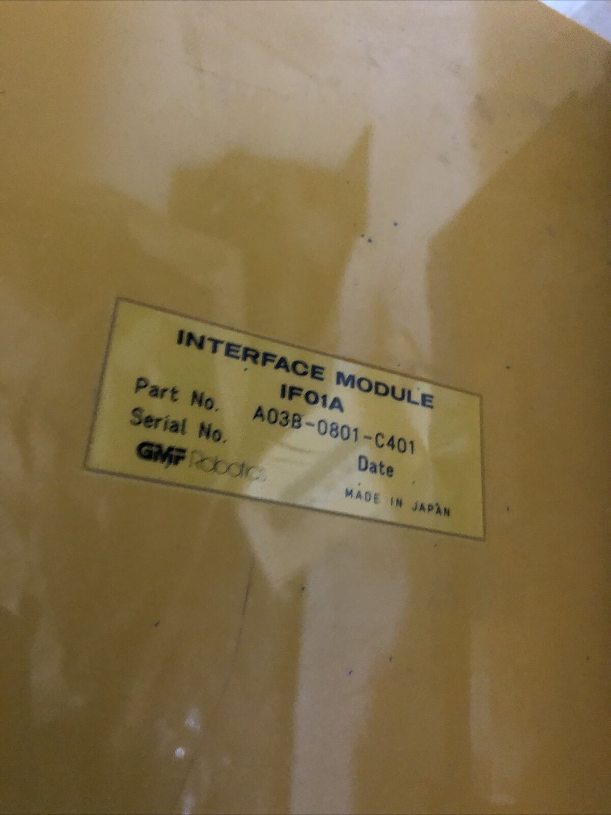 Ge Fanuc A03b-0801-C008,A03b-0801-C008,Rc01b,Ia16e,If01a,Rc01b,Oa16d,Be