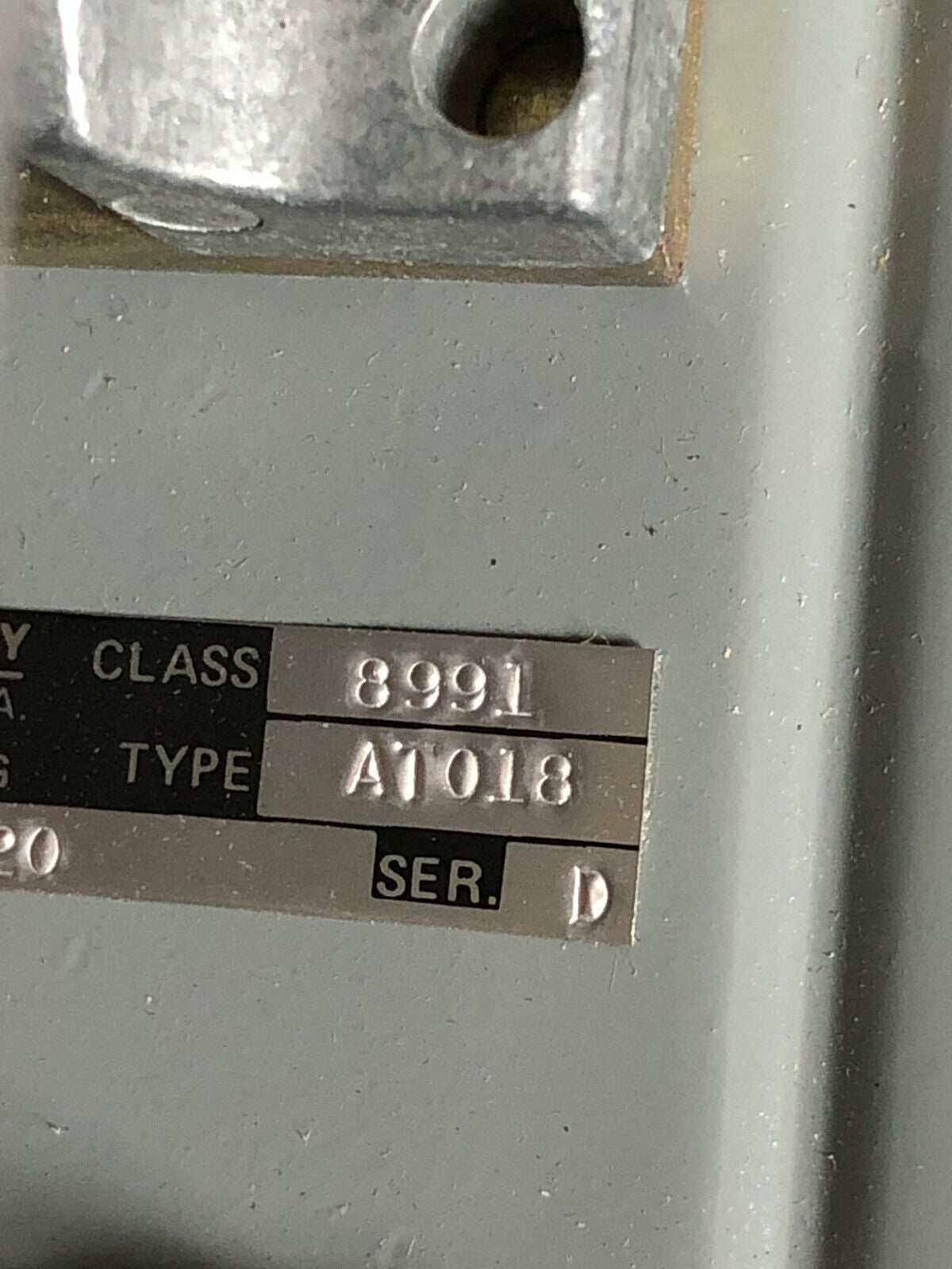 New Square D 8991,At018v02,Timing Ac Welder Timing Relay 120Vac,8991-Ato18v02,Se