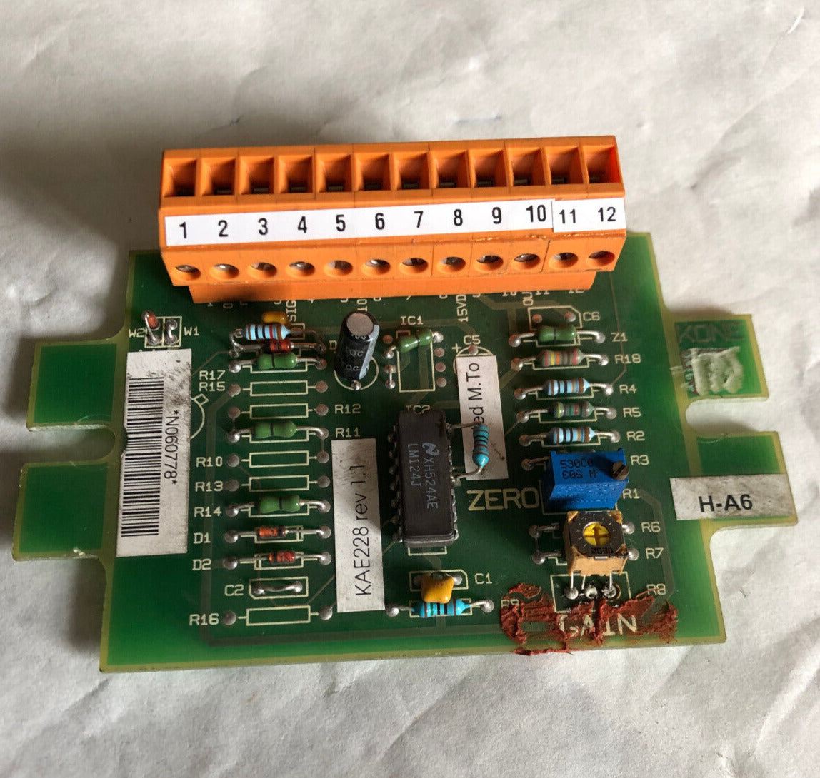 Konecranes Kae228 Rev 1.1 Amplifier,H-A6,Dd603,Aj