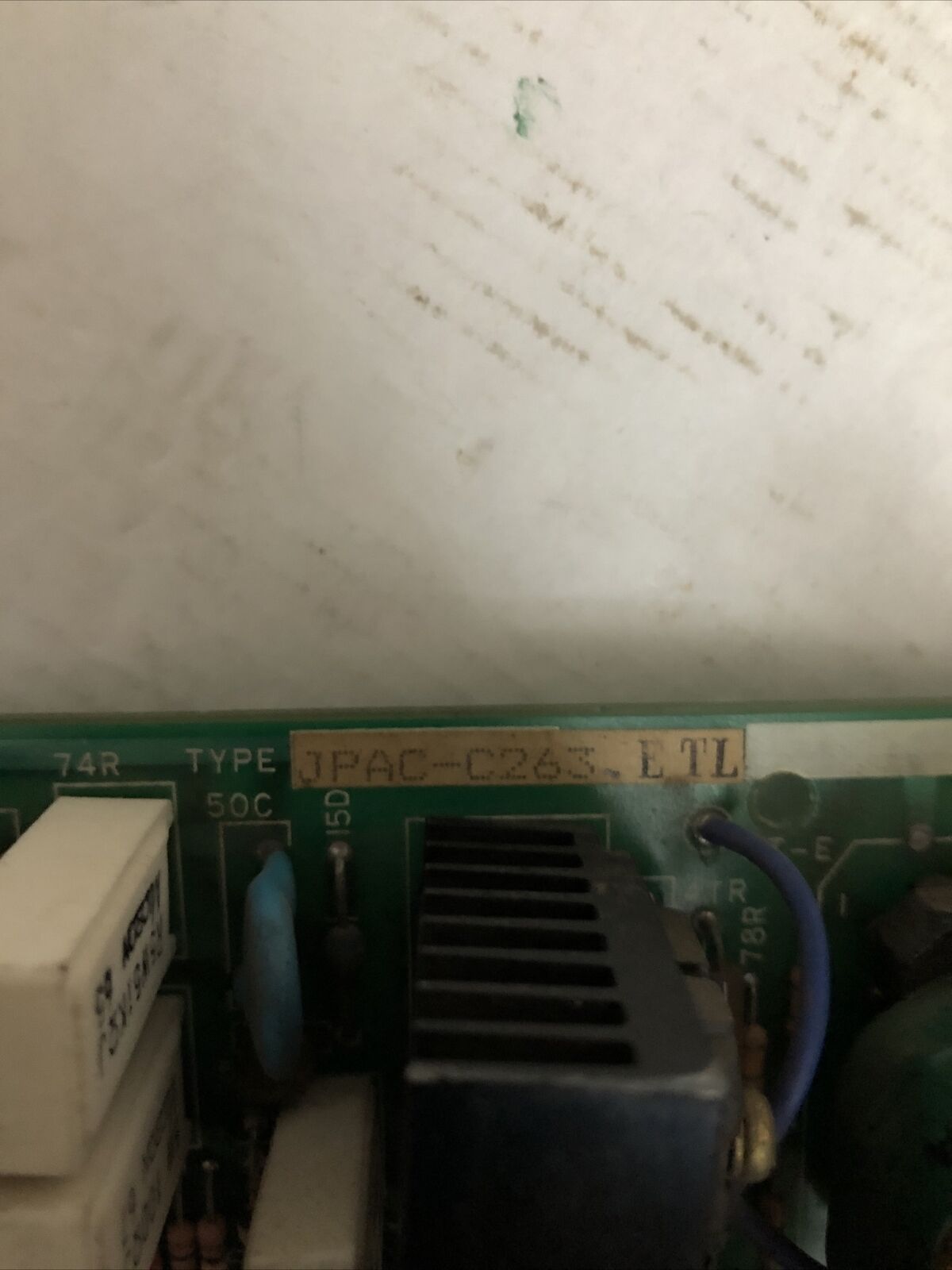 Yaskawa Jpac-C263,Ypct11045-1-3 / Type Jpac-C263,Yaskawa Etc507920,Bm