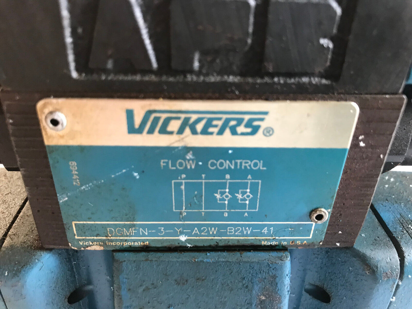 Vickers Dg4v-3S-6N-M-U-H5-60,507848,Dg5s 5 6N 2 T M U H5 30, Hydraulic Valve,Sa