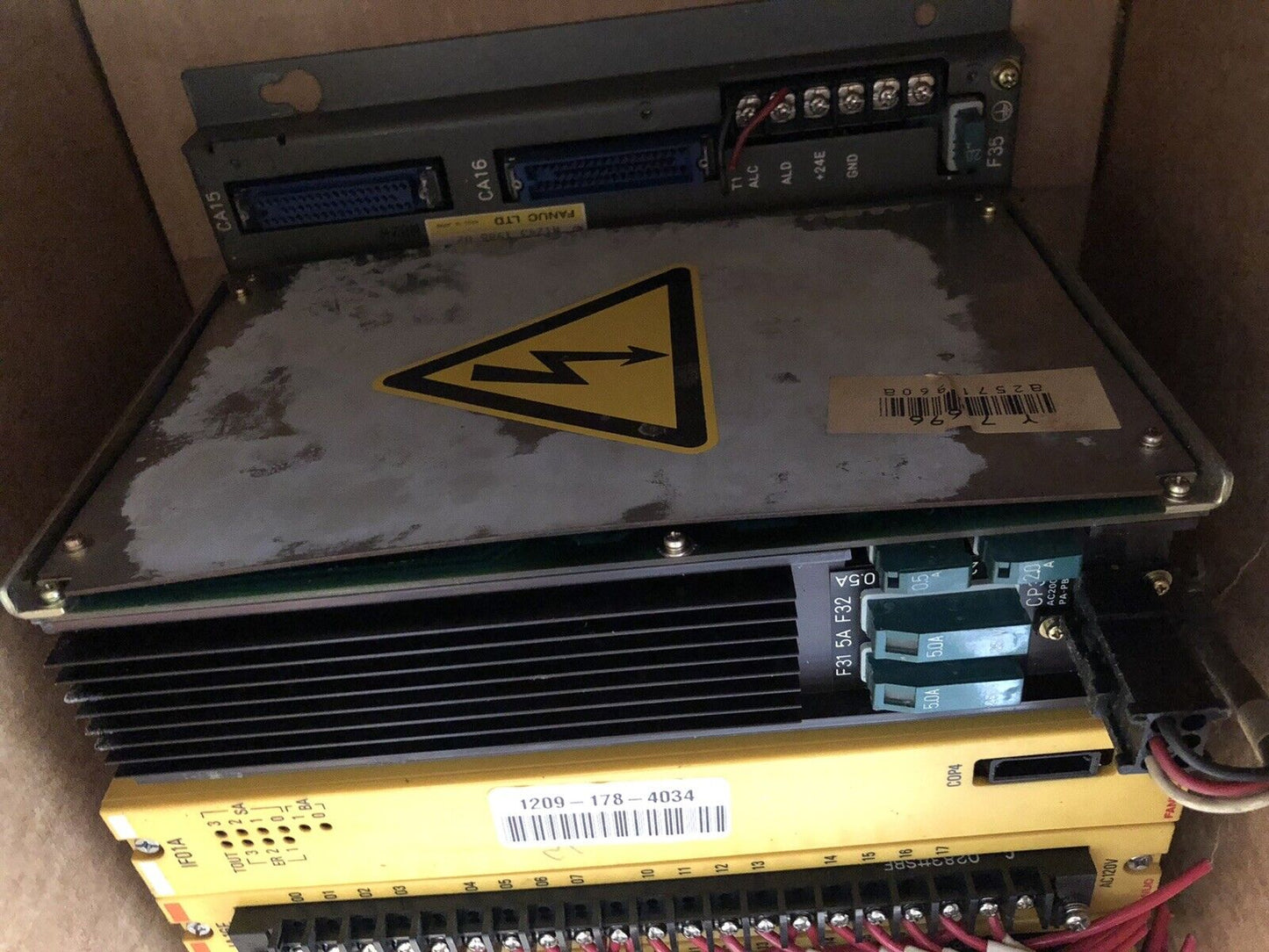 Fanuc A16b-1310-0010-01,Ia16e,Ob16b,If01a,Oa16d,A03b-0801-C101,A03b-0801-C129,Dd