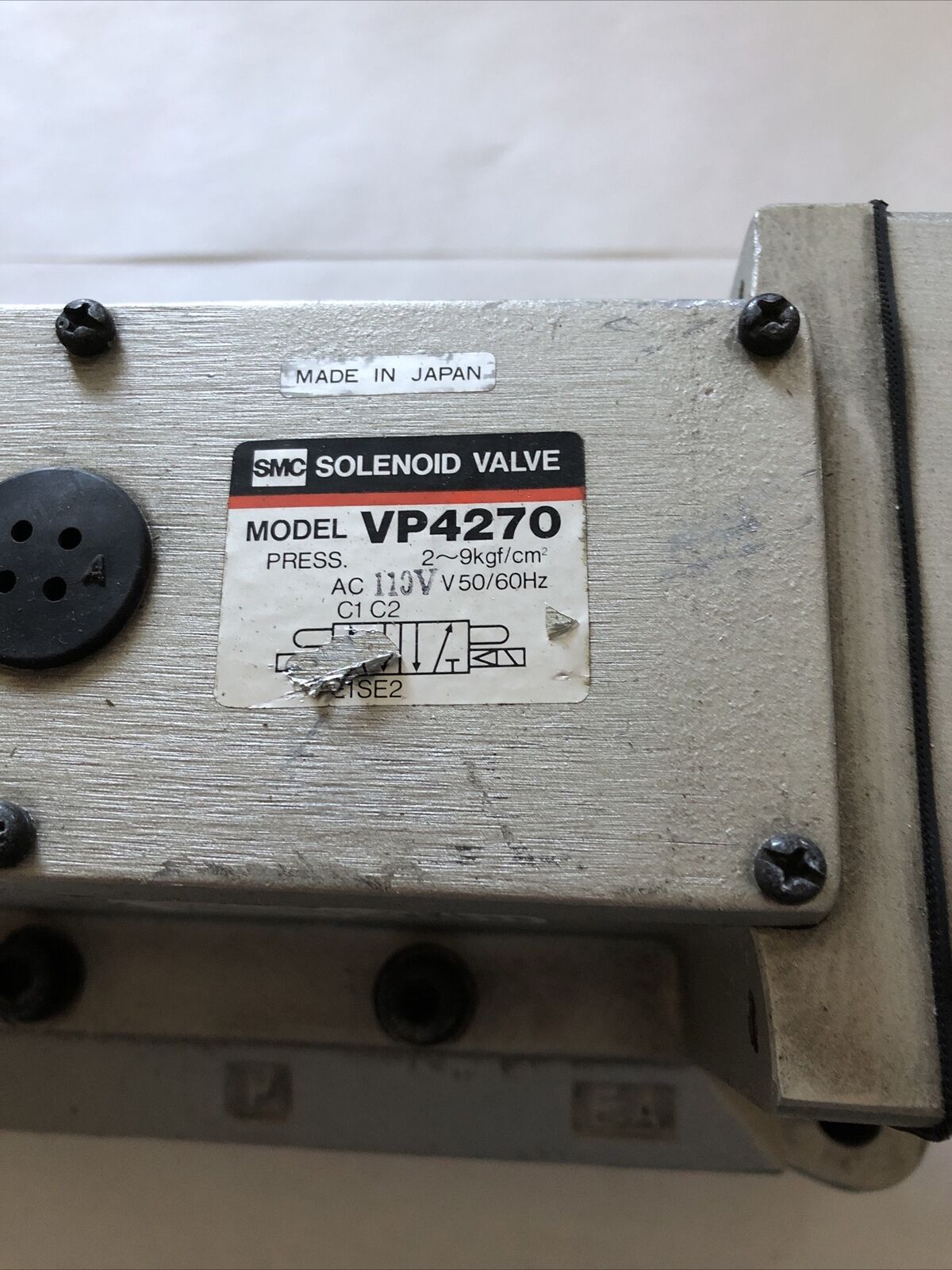 New Smc Vp4270 Pneumatic Double Solenoid Valve Vt3112,Ac110v Coil,Dg