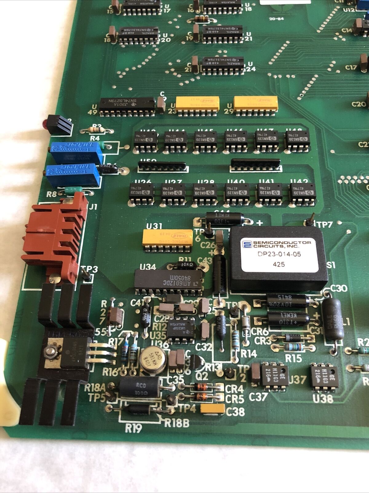 Novatech A16451,16018-3,A16451 D Pc Board Analog Output Board,Bm