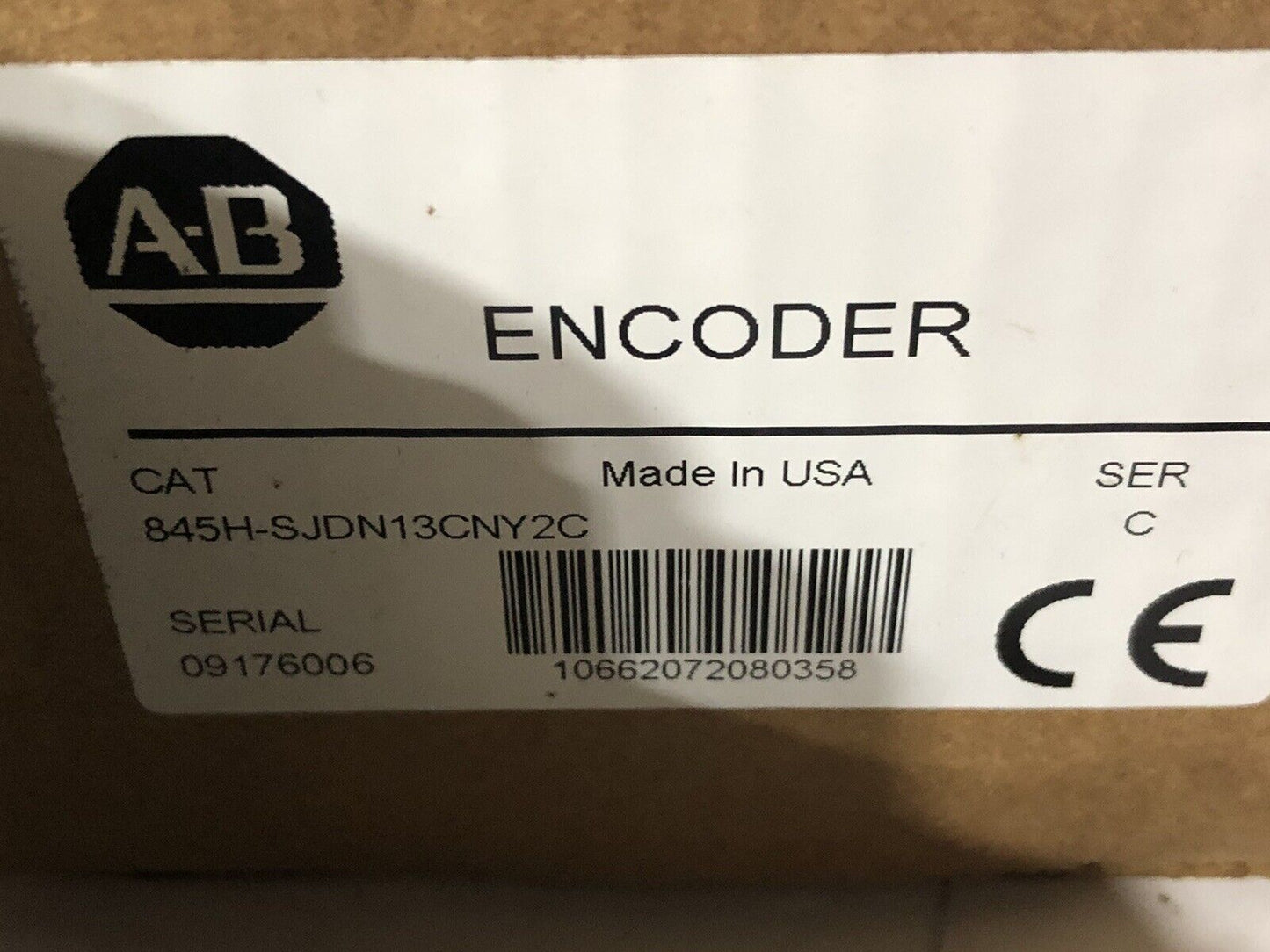 Allen-Bradley 845H-Sjdn13cny2c Encoder Repaired,To