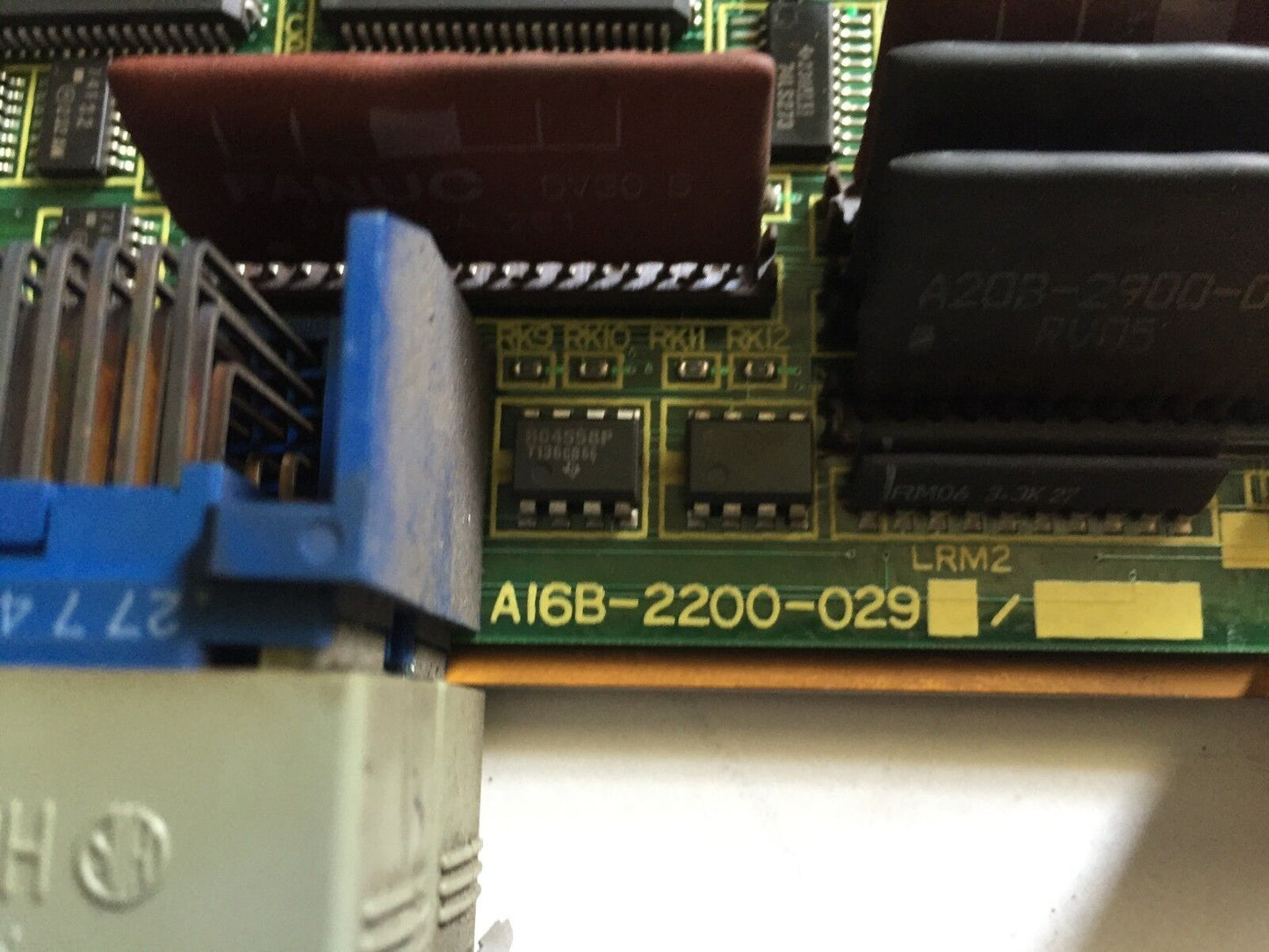 Fanuc A16b-2200-0290/06C, A16b-2200-029 Analog Servo I/F Board 100230,Fc