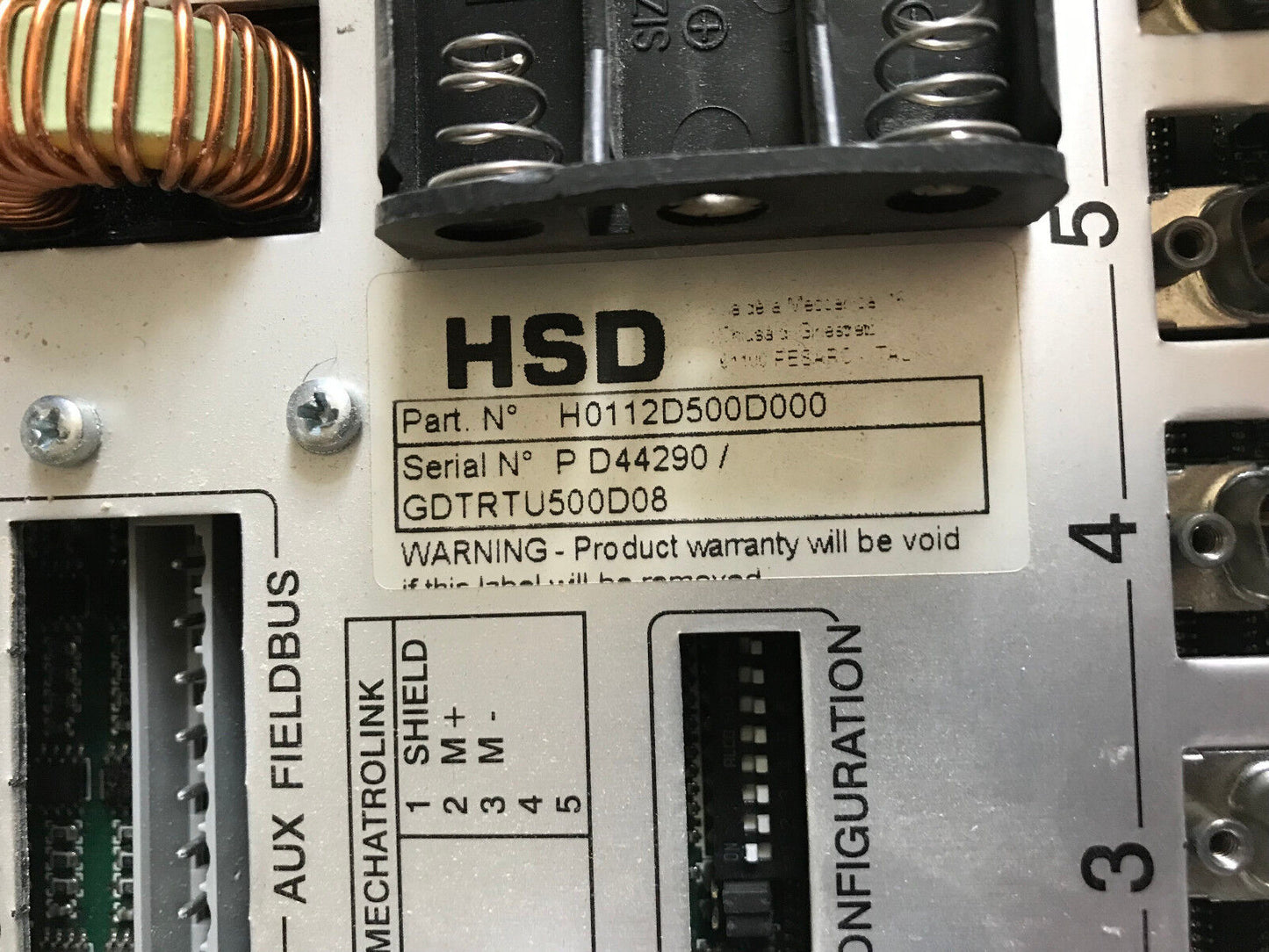 Hsd Rtu500,Hsd H0112d500d000 Drive,St