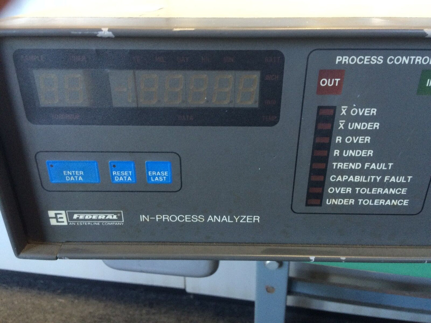 Federal Emd 732B-10, Emd 7328-10 Federal In-Process Analyzer, 115 Vac,Be