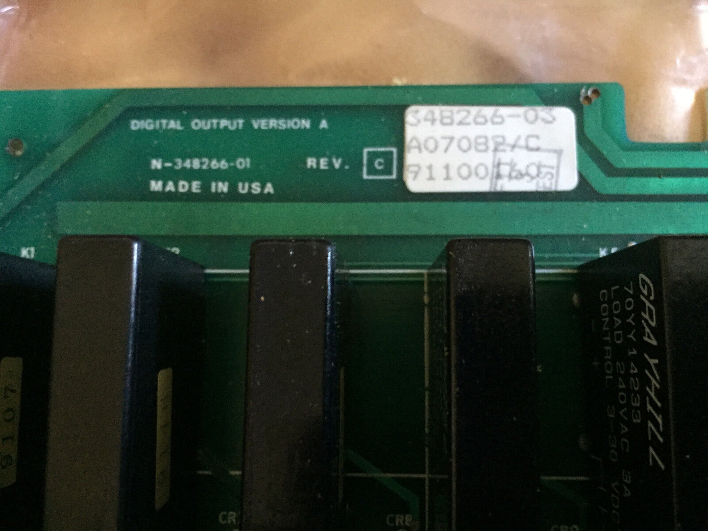 Forney N-348266-01 Rev C,348266-03,34826603Digital Output Version A Board,Ec