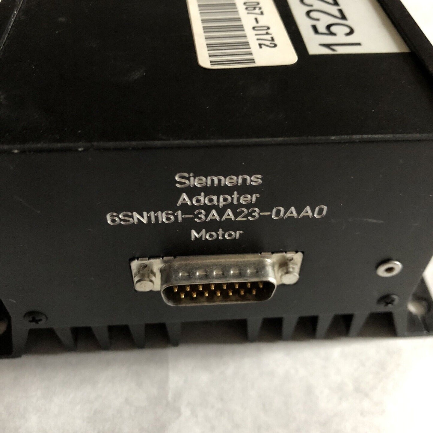Siemens 6Sn1161-3Aa23-0Aa0 Simodrive Motor Adapter,Ay