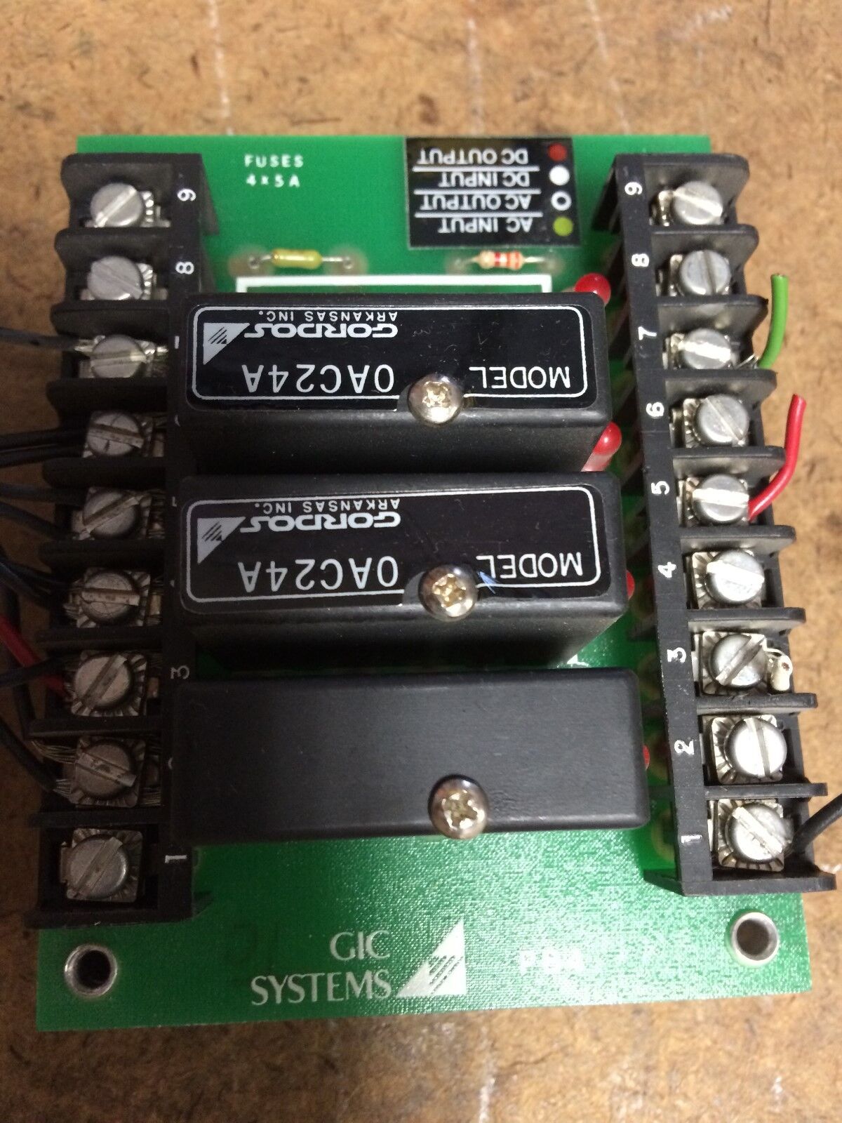 Cic System,Gic System Pb4 Pcb Board 3584900701 3584,0Ac24a,Dg